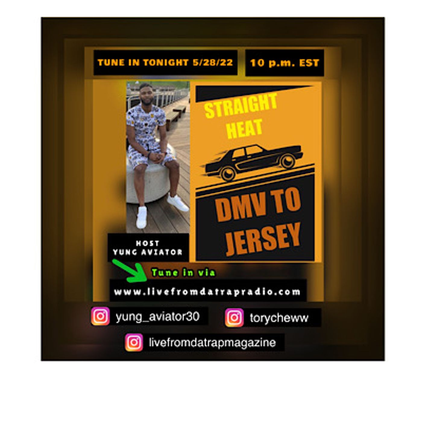 Straight Heat DMV to Jersey