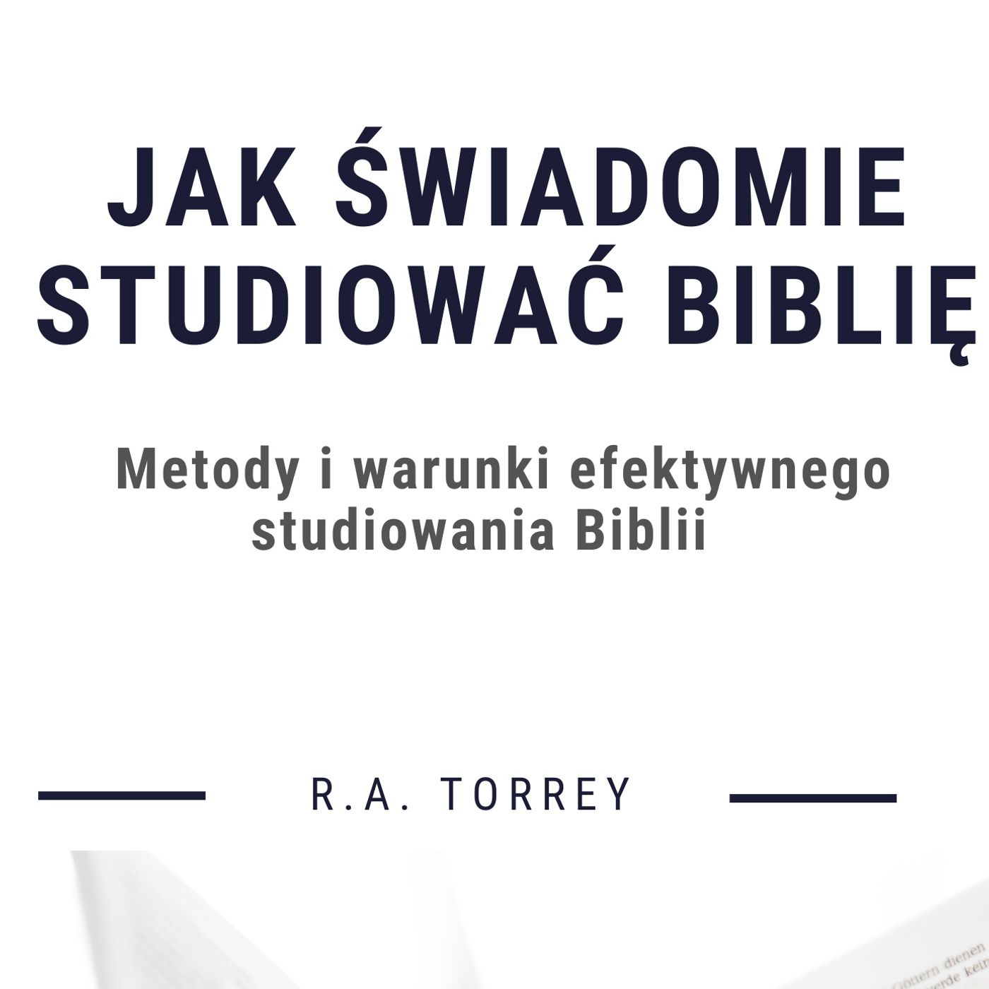 Jak Świadomie Studiować Biblię