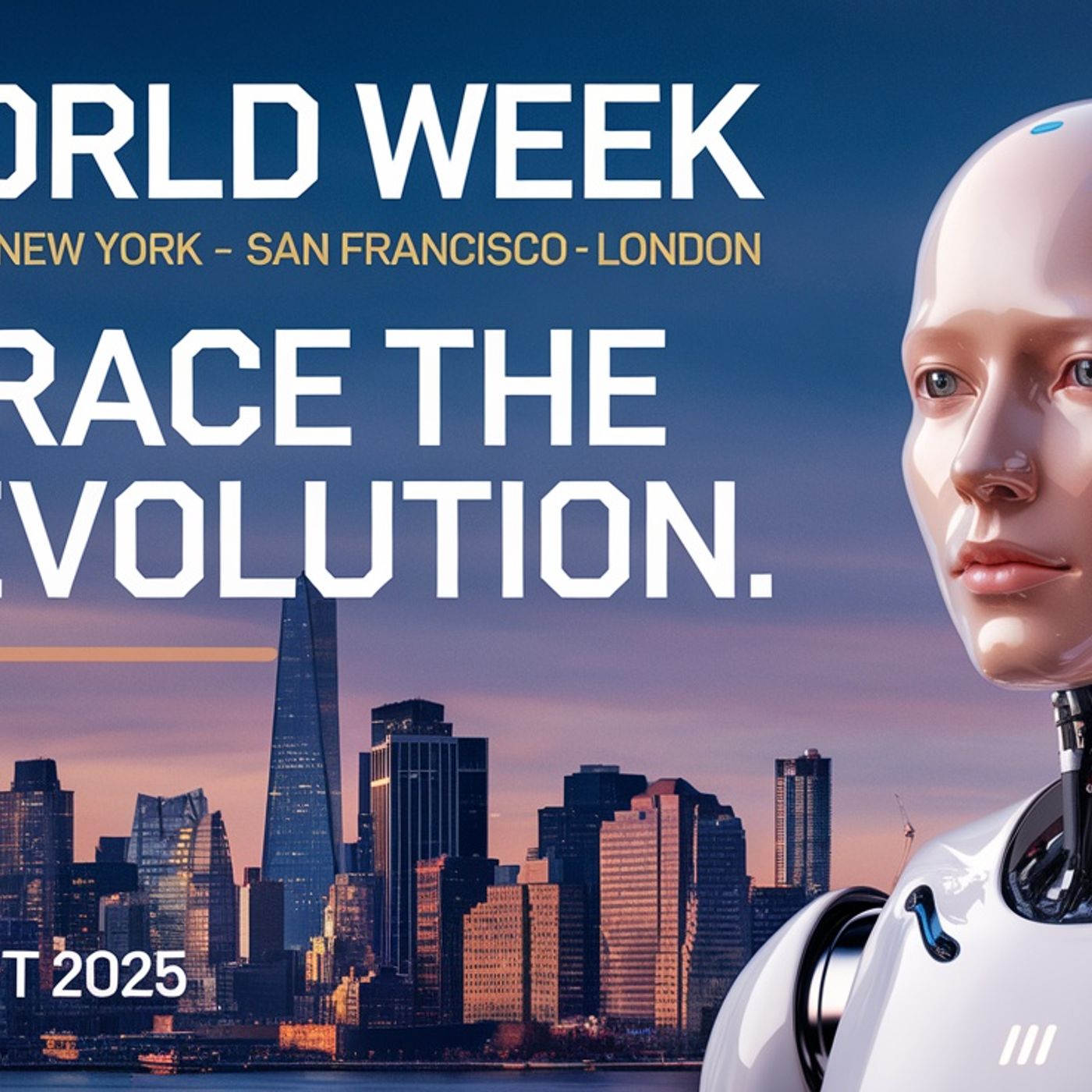 Ai World Week Events  MARCH 17 ~ 22, 2025 Embrace the AI Revolution