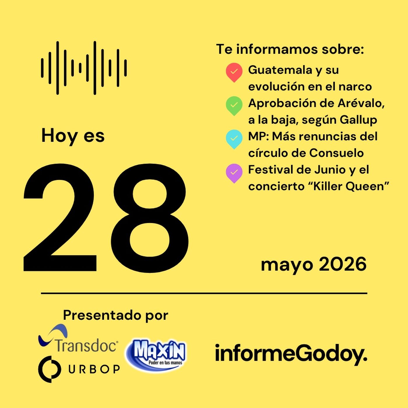 28 de mayo 2026 episode artwork