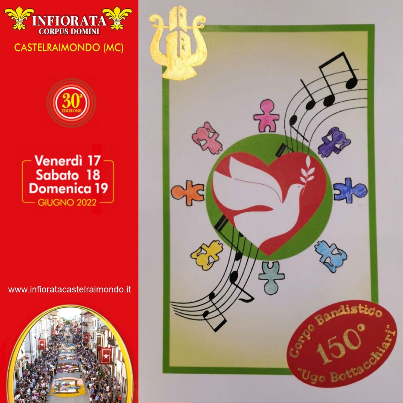 Infiorata Castelraimondo 2022 - GTMarche
