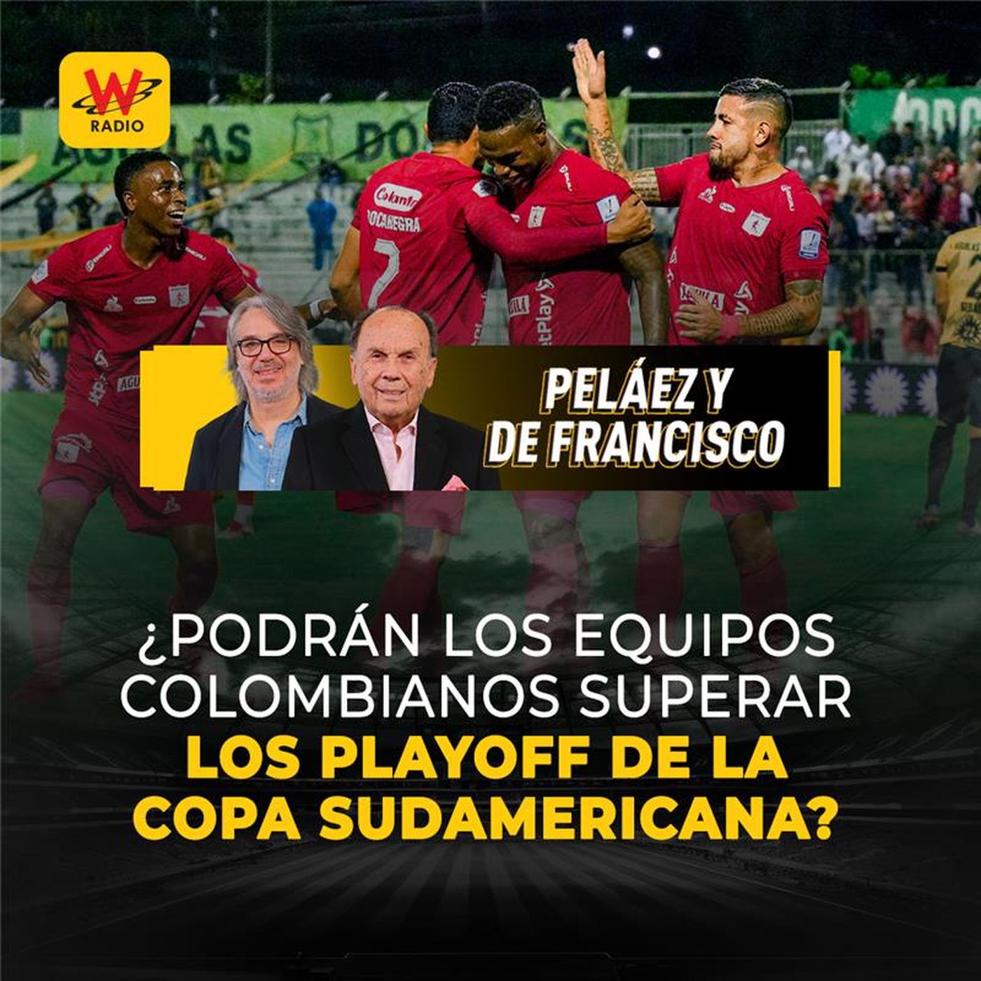 ¿Podrán los  equipos colombianos superar los playoffs de la Sudamericana?
