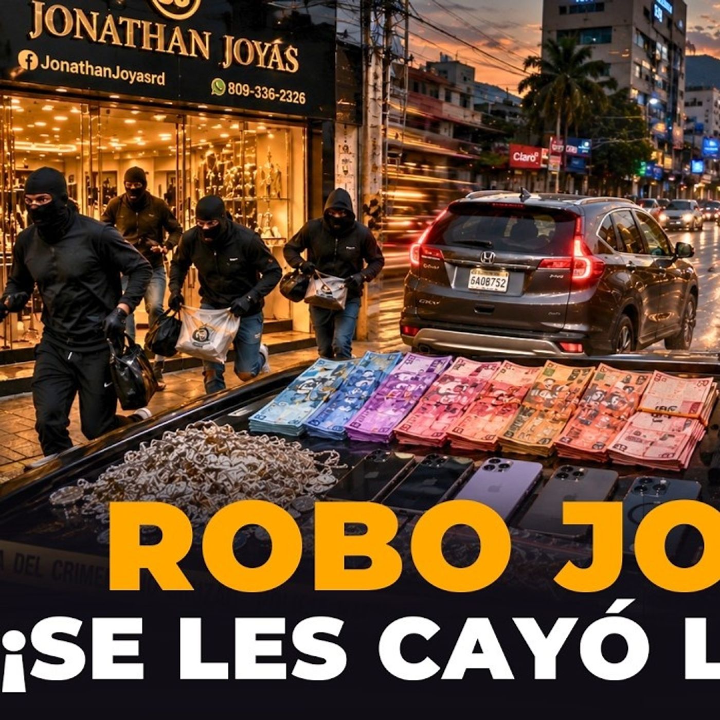 ¡SE LES CAYÓ LA VUELTA! ASALTAN JOYERÍA EN SANTIAGO Y LA POLICÍA LOS ATRAPA EN MINUTOS episode artwork