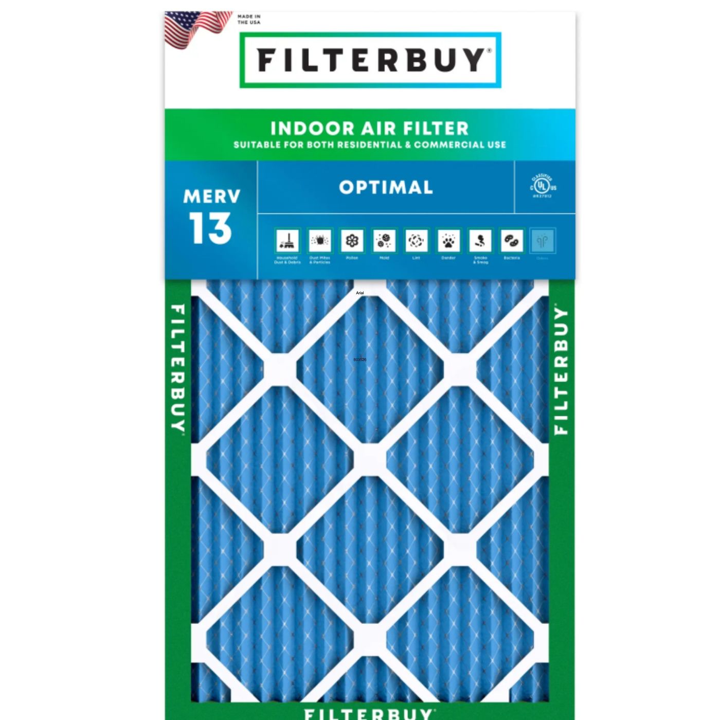 Best 13x21.5x1 MERV 13 Furnace & HVAC Air Conditioner Filters