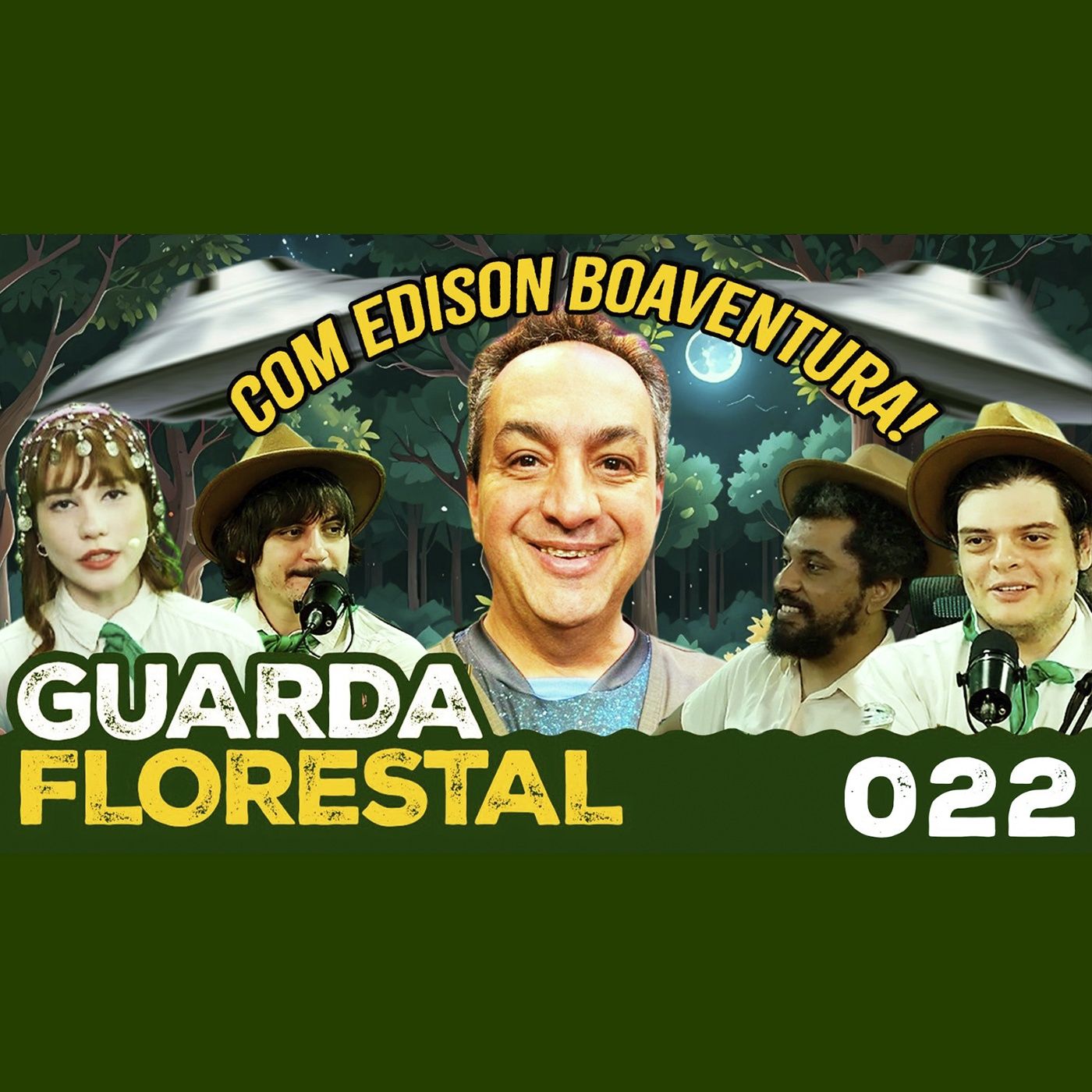 EDISON BOAVENTURA E OS ALIENS DA FLORESTA - GUARDA FLORESTAL #022 thumbnail