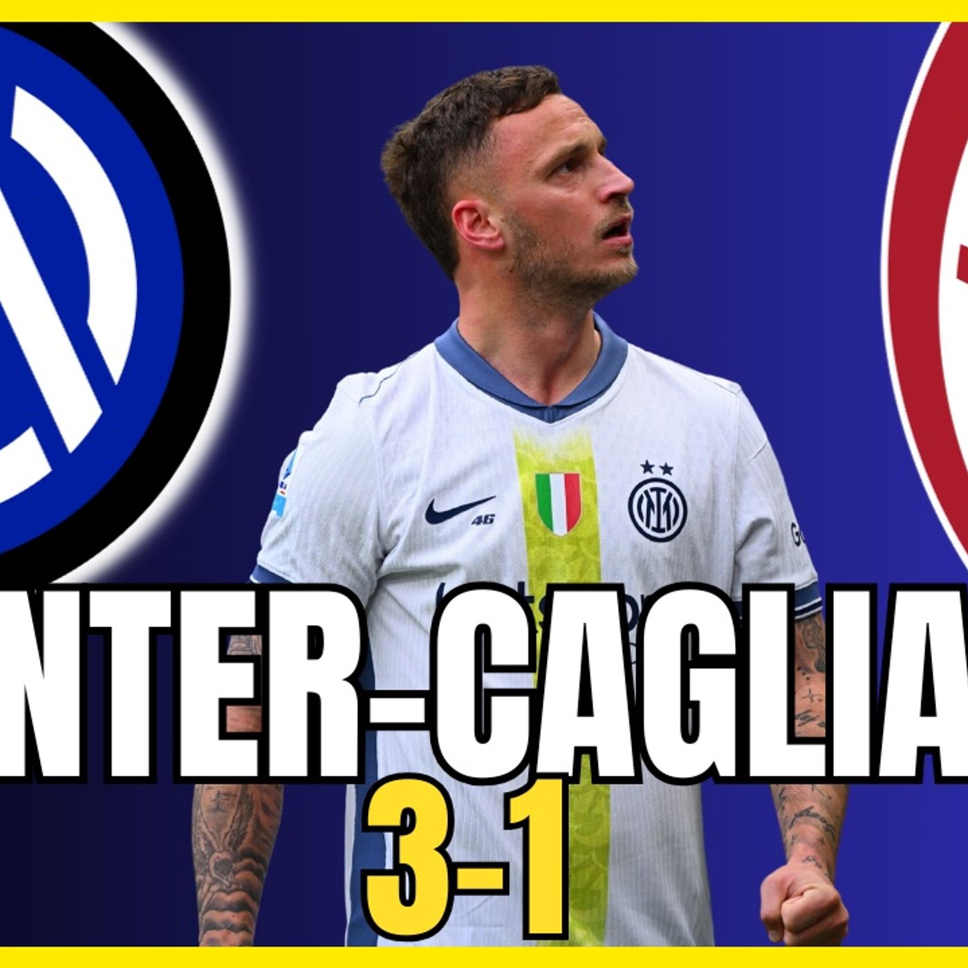 INTER CAGLIARI 3-1: ANCORA ARNAUTOVIC!! SCACCIATO L'INCUBO 2° TEMPO!!