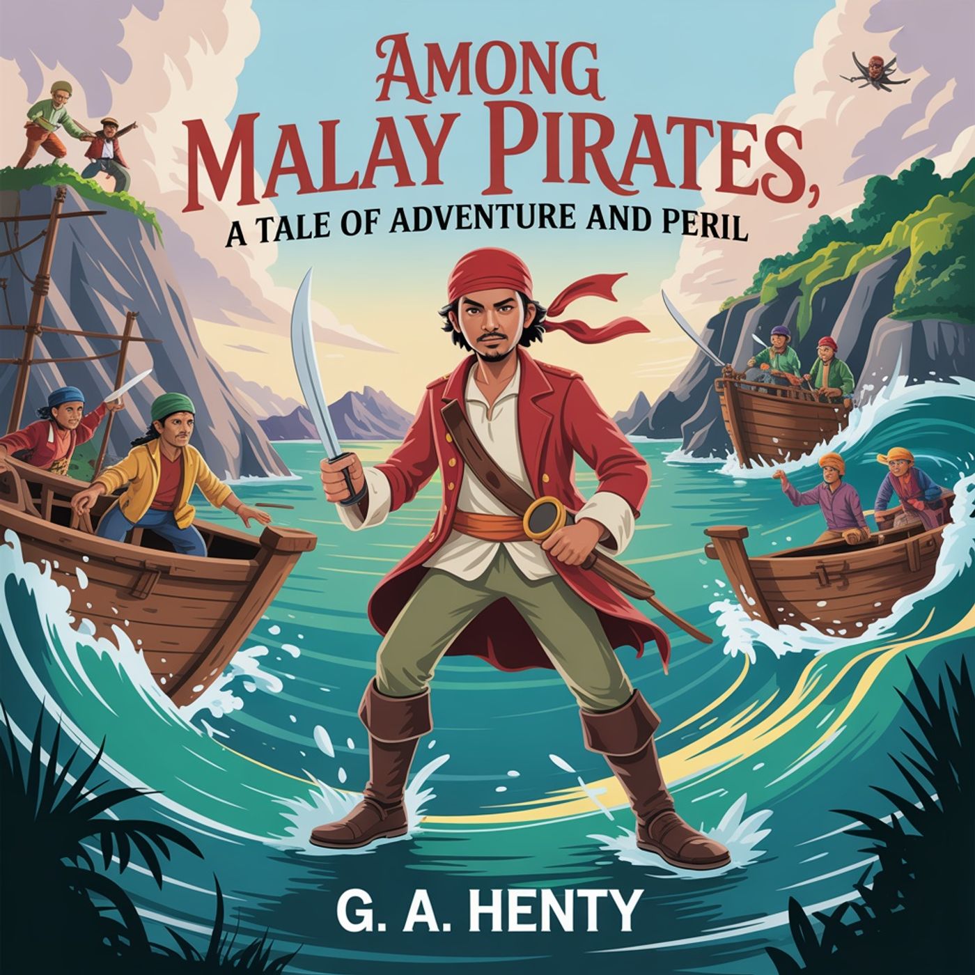 Among Malay Pirates : a Tale of Adventure and Peril