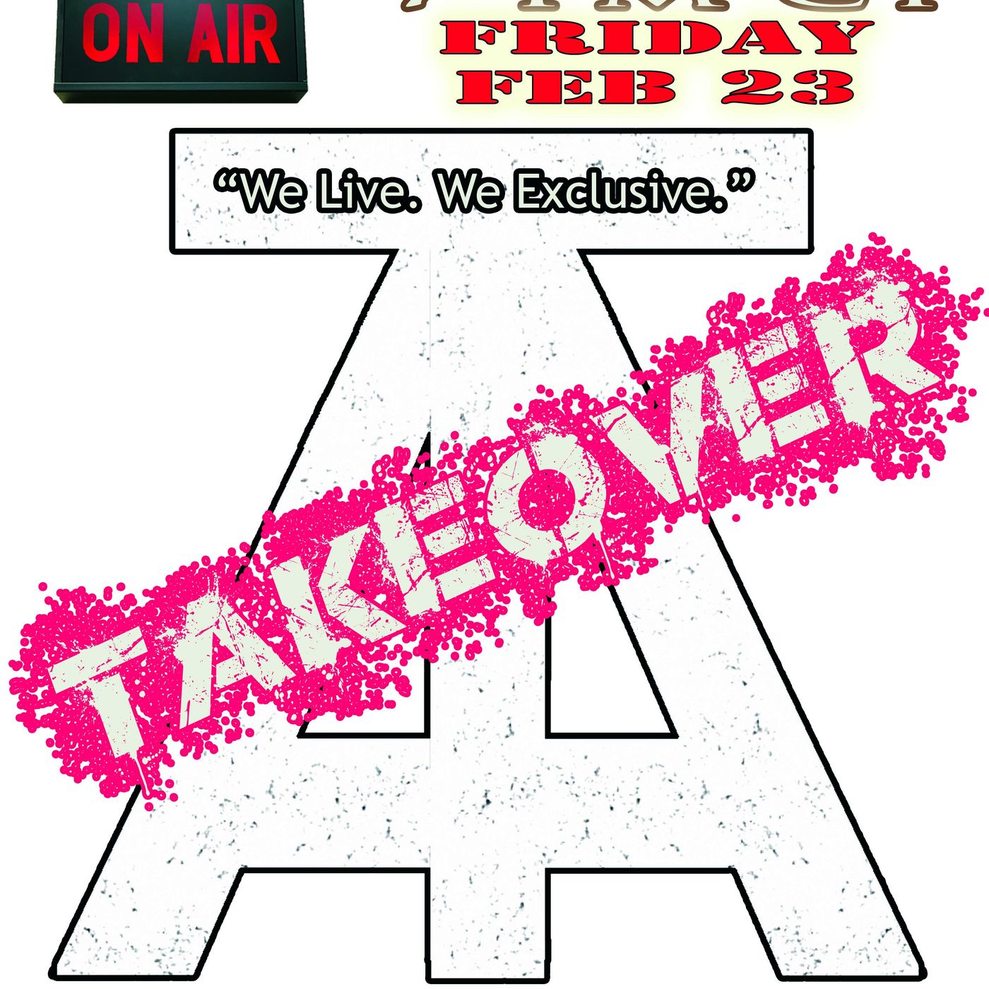 The TAKEOVER ft Agitate the Airwaves