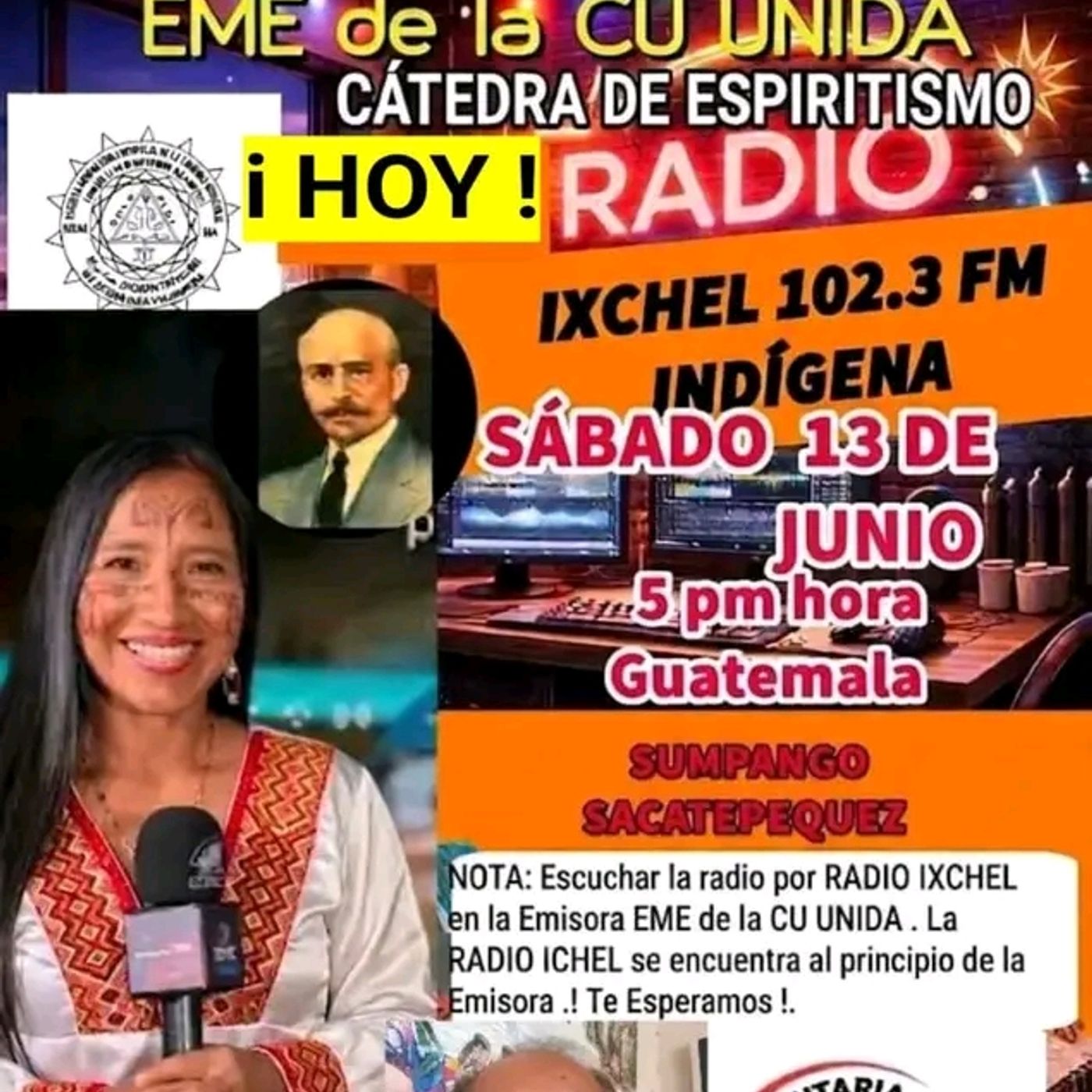 RADIO AMOR A LA SABIDURÍA, CÁTEDRA DE ESPIRITISMO. SÁBADO 13/6/2026 episode artwork