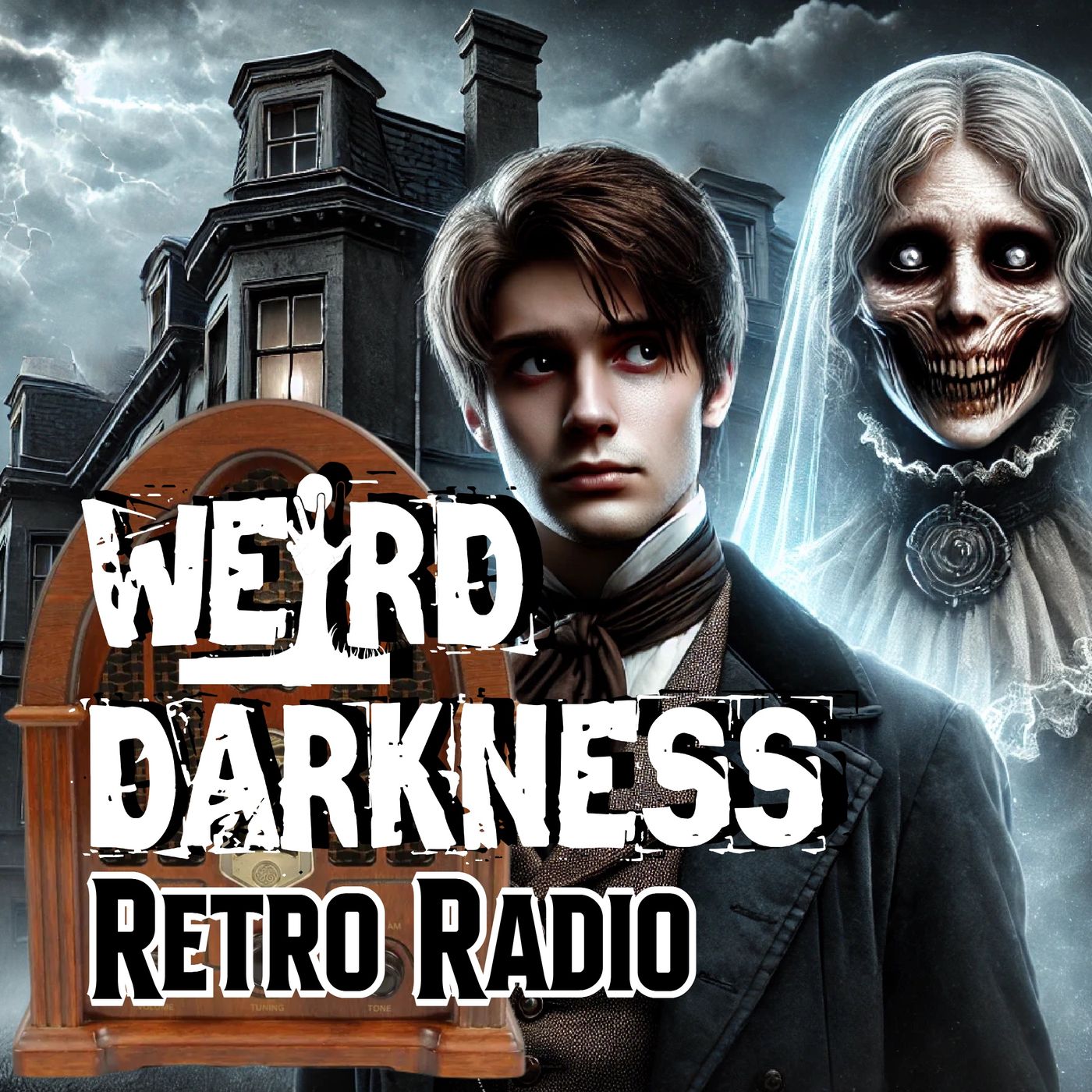 “Will THE SMILE OF DEATH” Help Him Claim His Inheritance? #RetroRadio EP0312 #WeirdDarkness - podcast episode cover