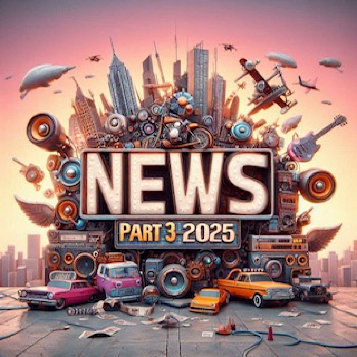 282 - JUST ROCK "News 2025 Part 3" episode artwork