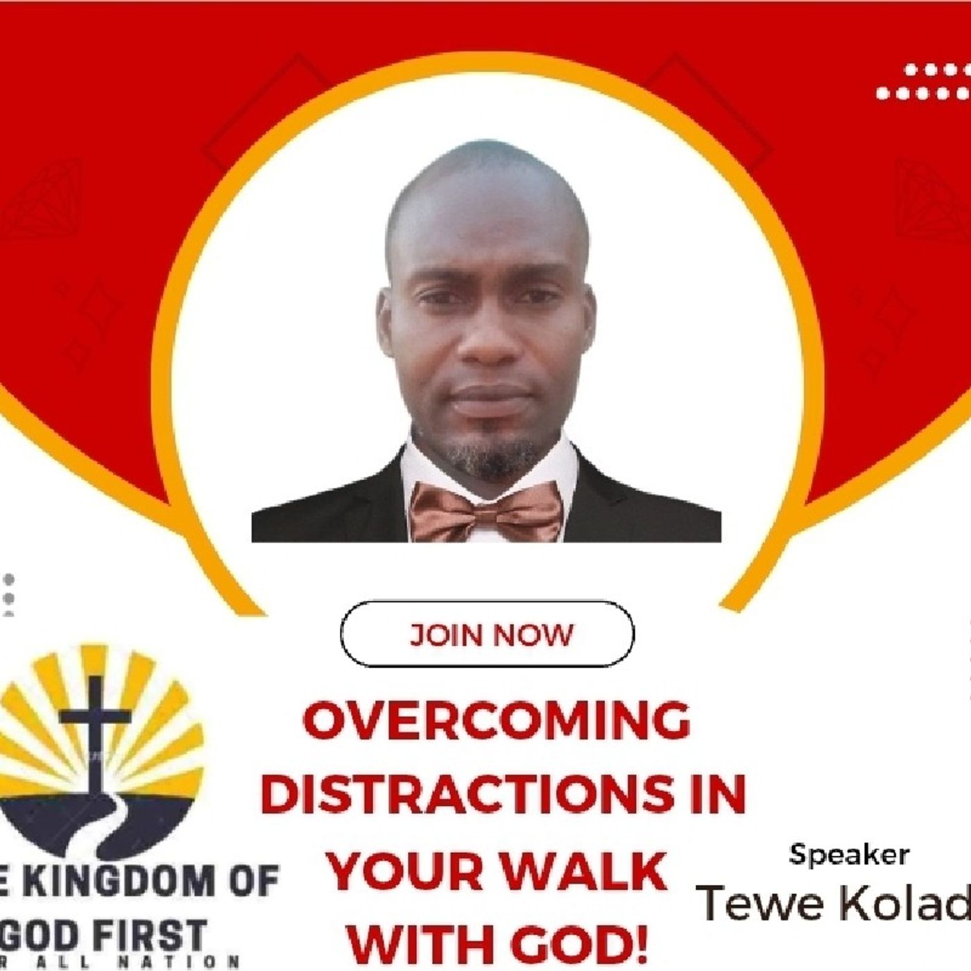 OVERCOMING DISTRACTIONS IN YOUR WALK WITH GOD! episode artwork