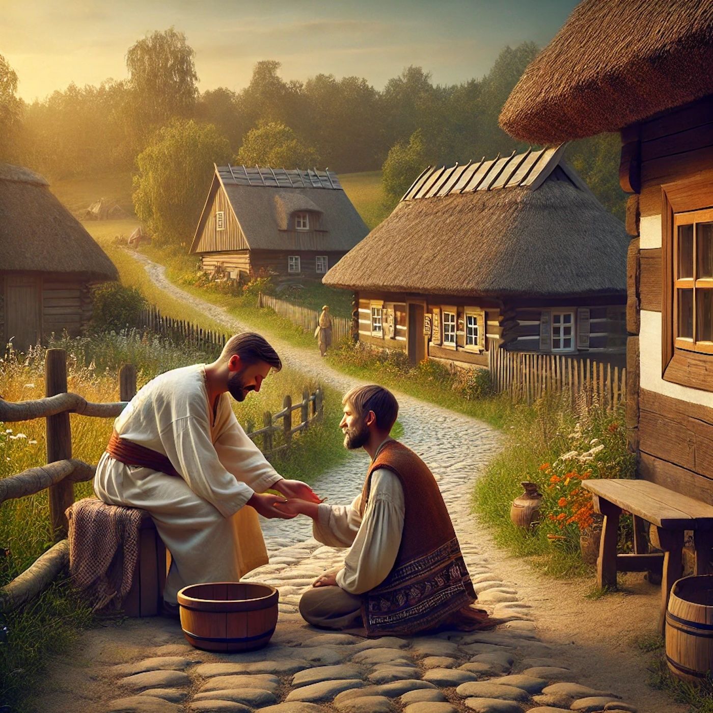 "Najlepszym sposobem na przewodzenie jest sprawienie, by inni ci służyli, ponieważ prawdziwa wielkość pochodzi z bycia obsługiwanym.." episode artwork