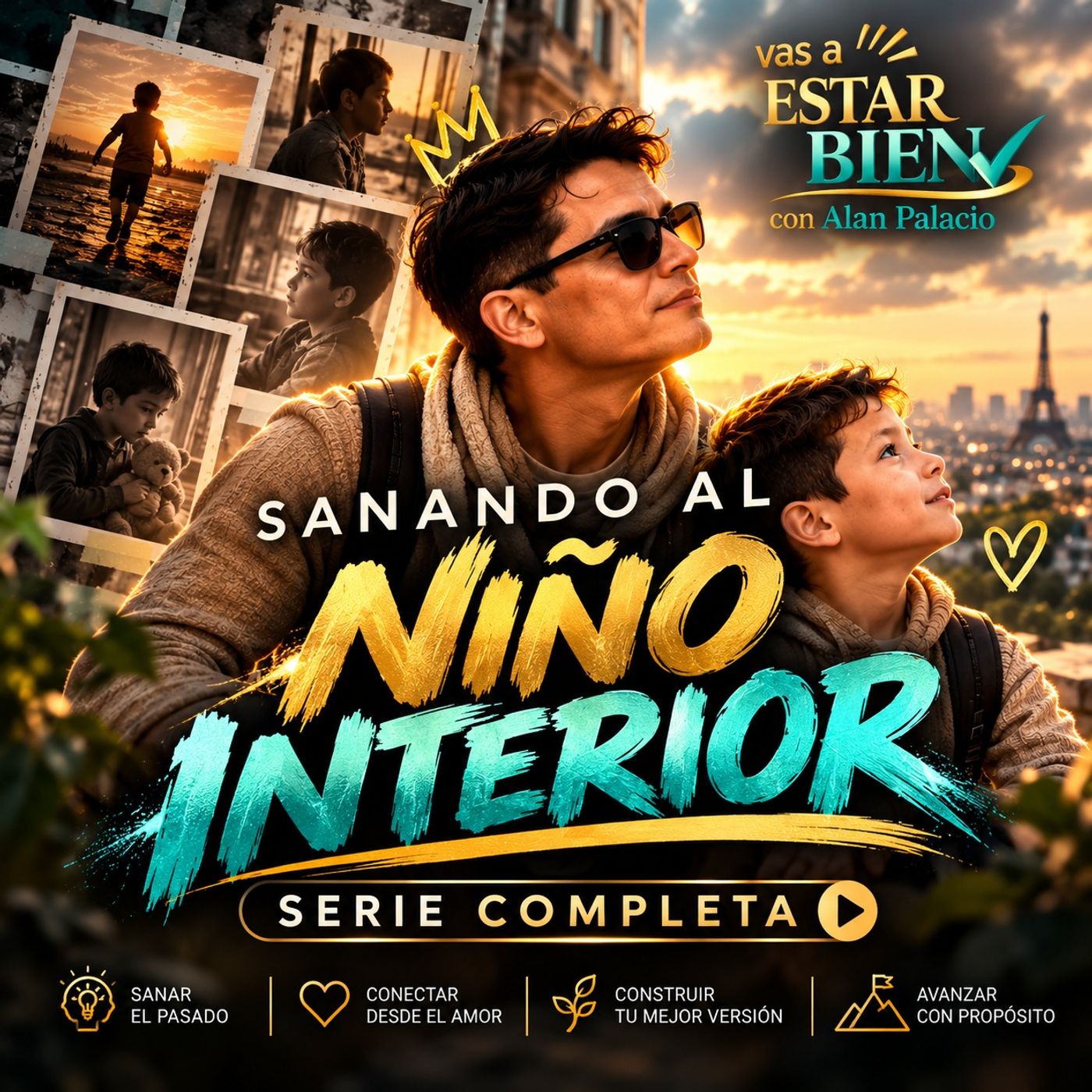 Portada de ESTAR BIEN con: Alan Palacio