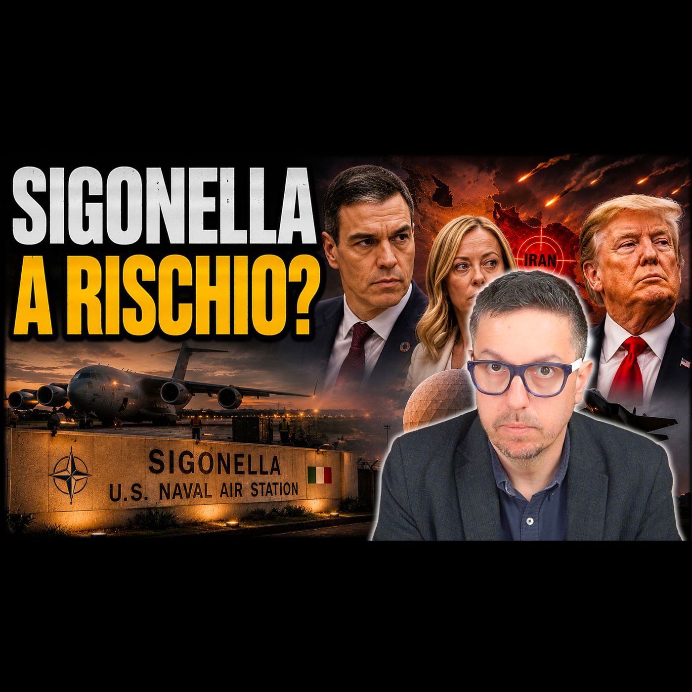 VOLI SEGRETI DA SIGONELLA: L'IRAN CI VEDE COME BERSAGLI?