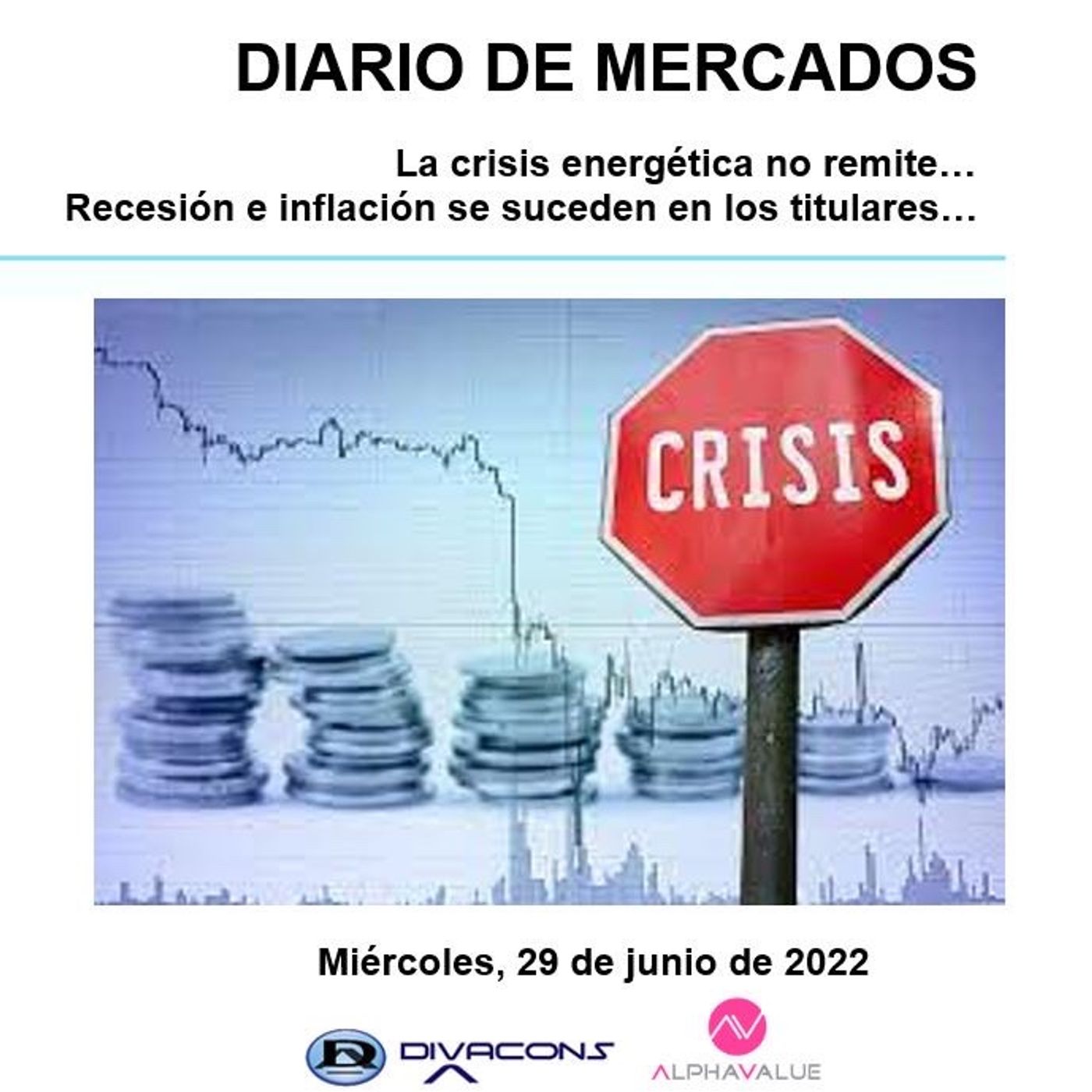PODCAST en abierto DIARIO DE MERCADOS Miércoles 29 Junio episode artwork