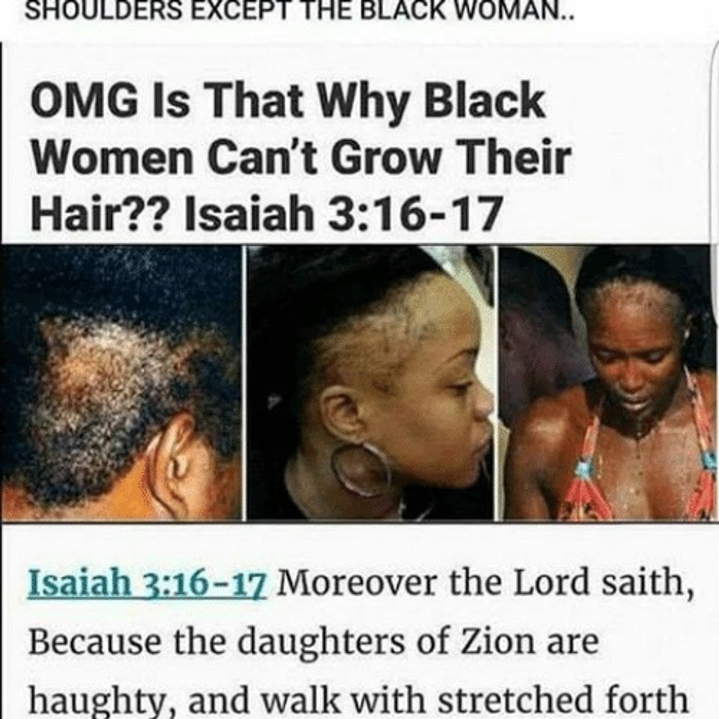 P.1 YAHWEH IS CURSEN BLACK WOMAN ALL OVER!THEY WANNA BE SERVED AND HAVE IDOLS FOR THEMSELVES!(THESE CHICKS WILL BE GATHERED WITH SATAN!) episode artwork