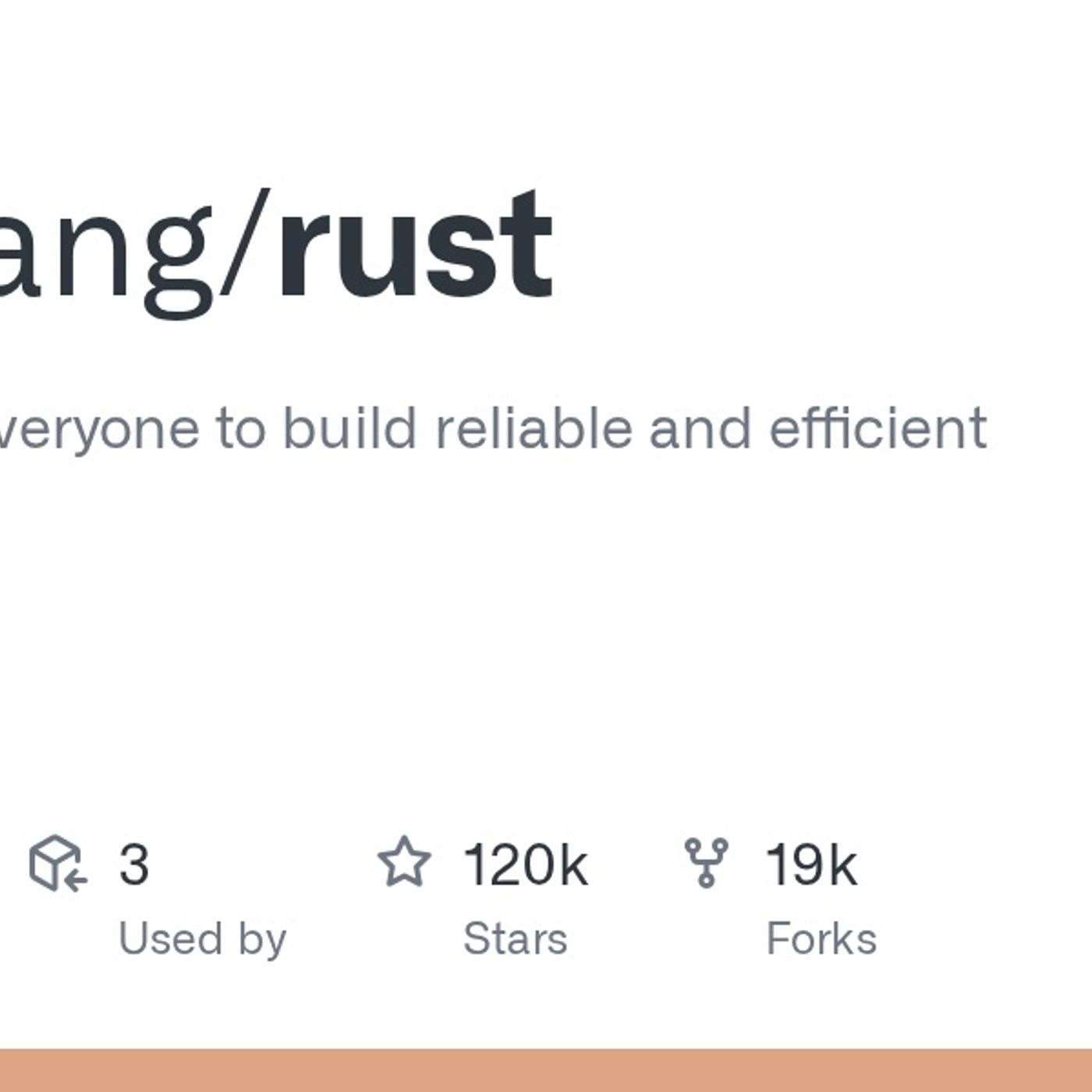 GitHub - rust-lang/rust: Empowering everyone to build reliable and efficient software.