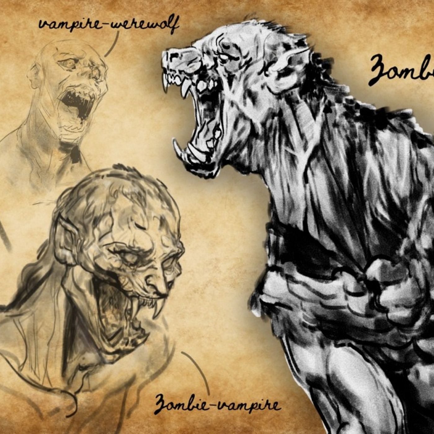 Hybrid Monsters_ When Vampire, Werewolf, and Zombie Viruses Mix (Compilation) episode artwork