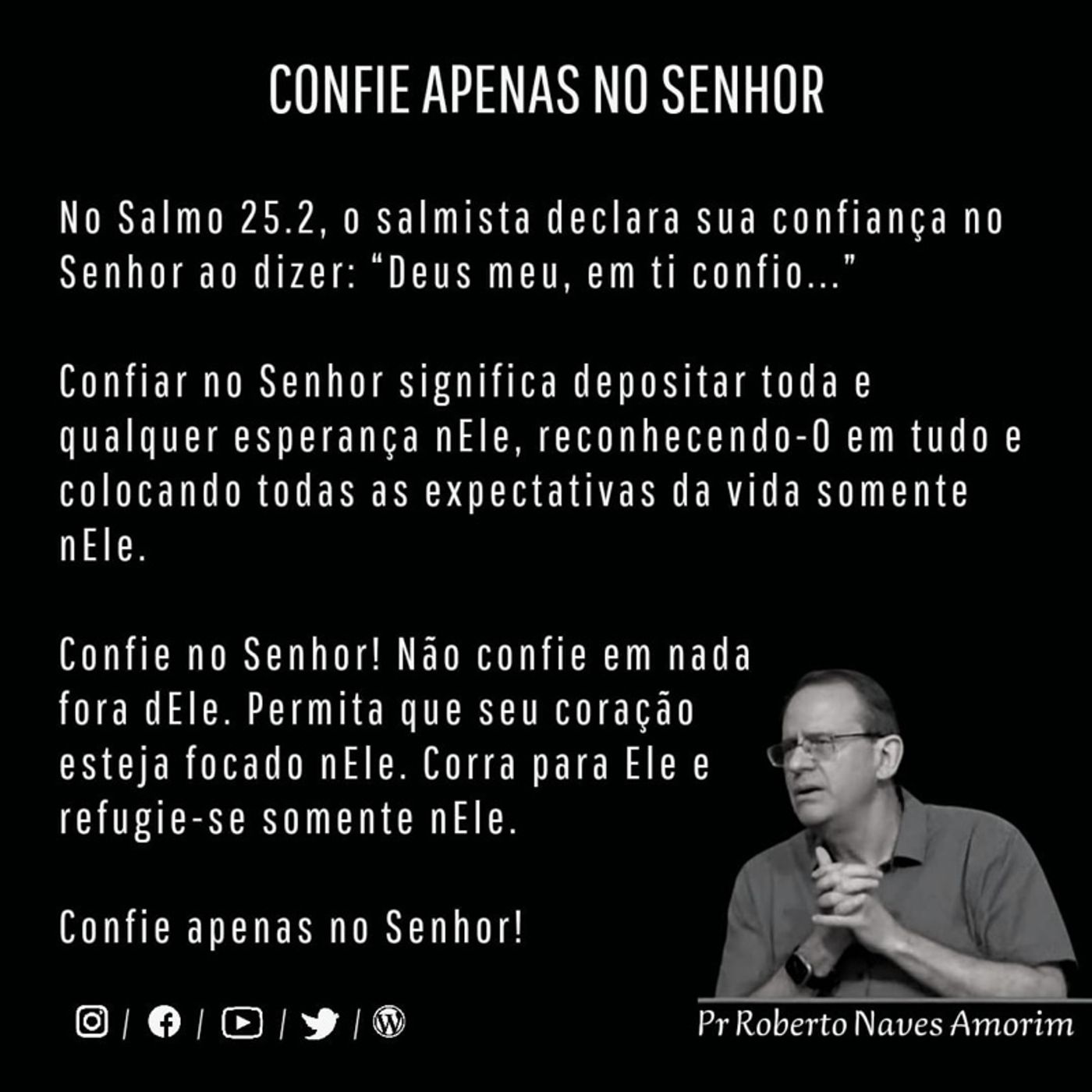CONFIE APENAS NO SENHOR episode artwork