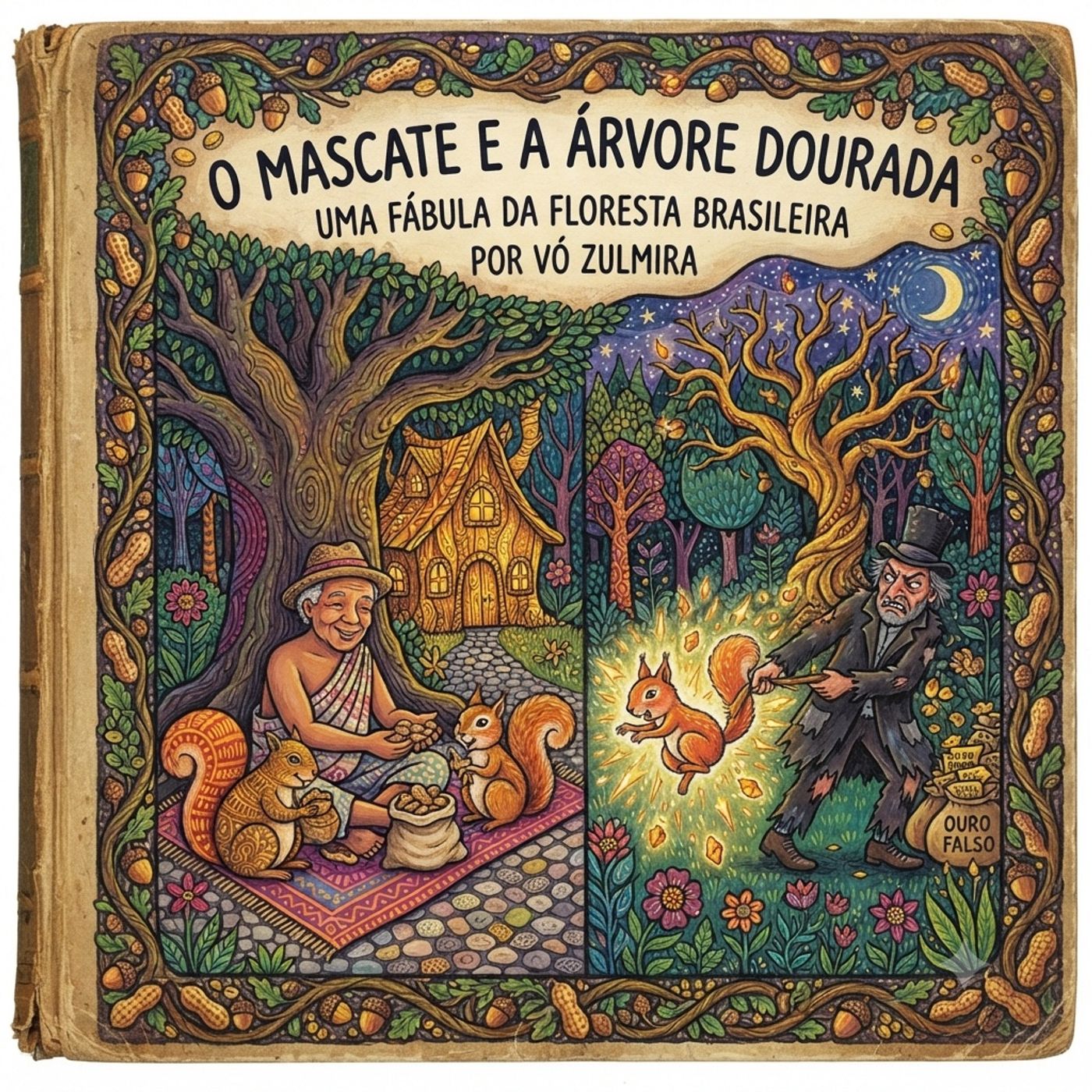 【Conto Tradicional】O Humilde Mascate e a Esquilo da Casa de Ouro