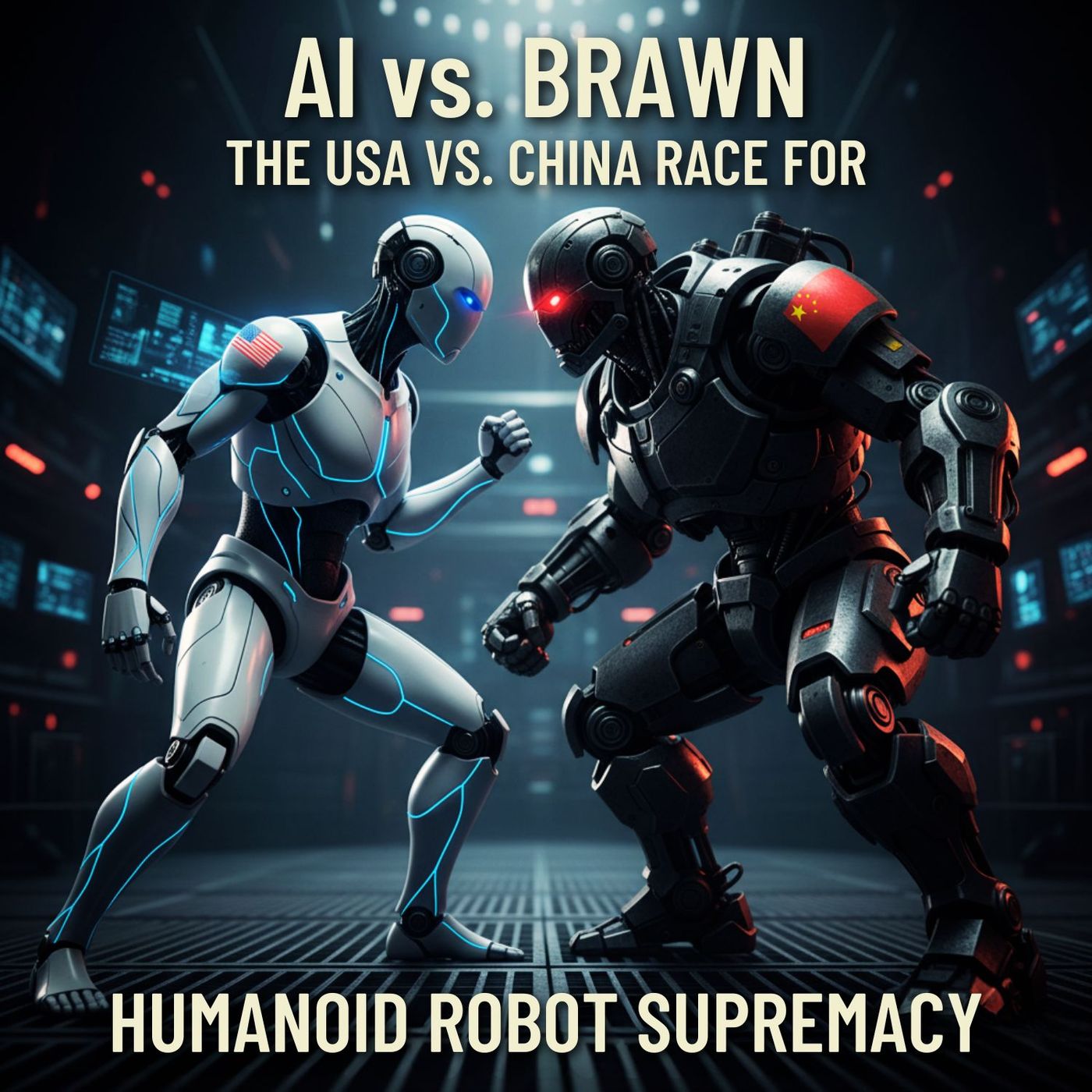 AI vs. Brawn: The USA vs. China Race for HUMANOID Robot SUPREMACY episode artwork