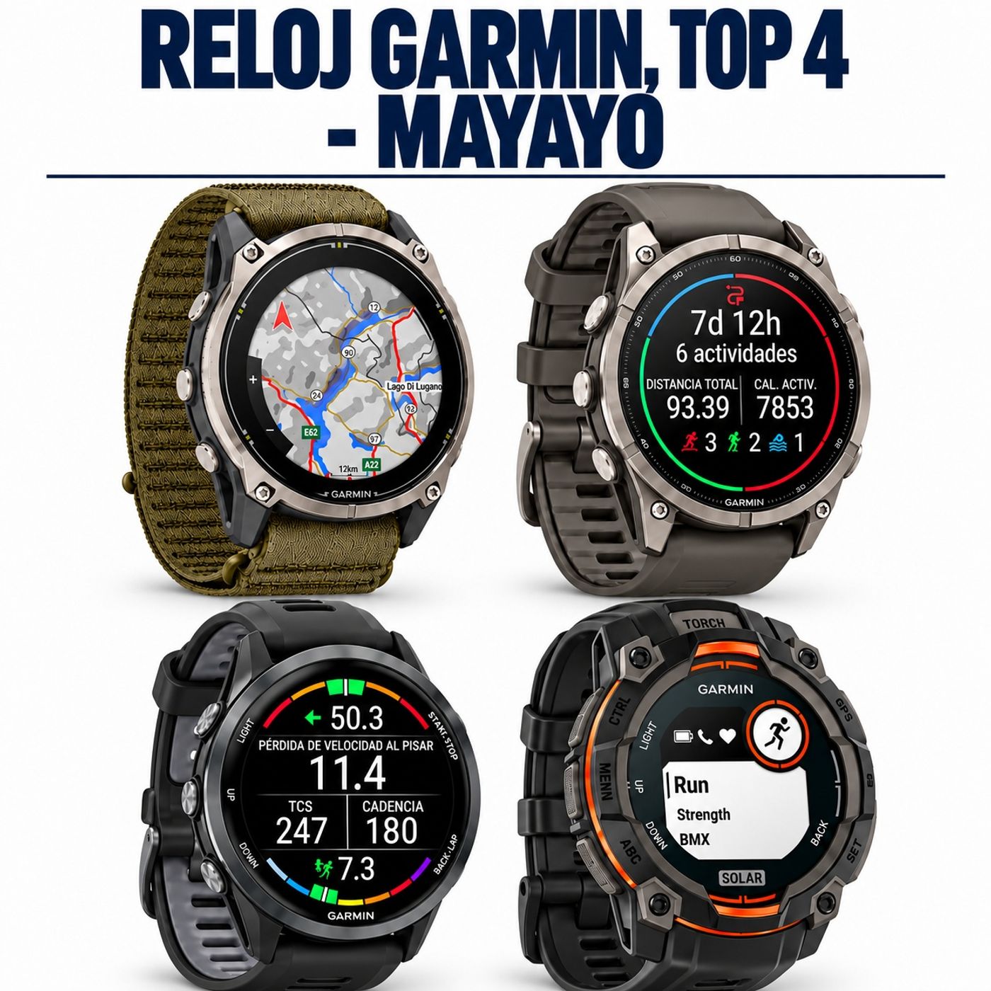 Reloj Garmin trail running: Top 4 por Mayayo. Forerunner, Fenix, Enduro e Instinct. episode artwork