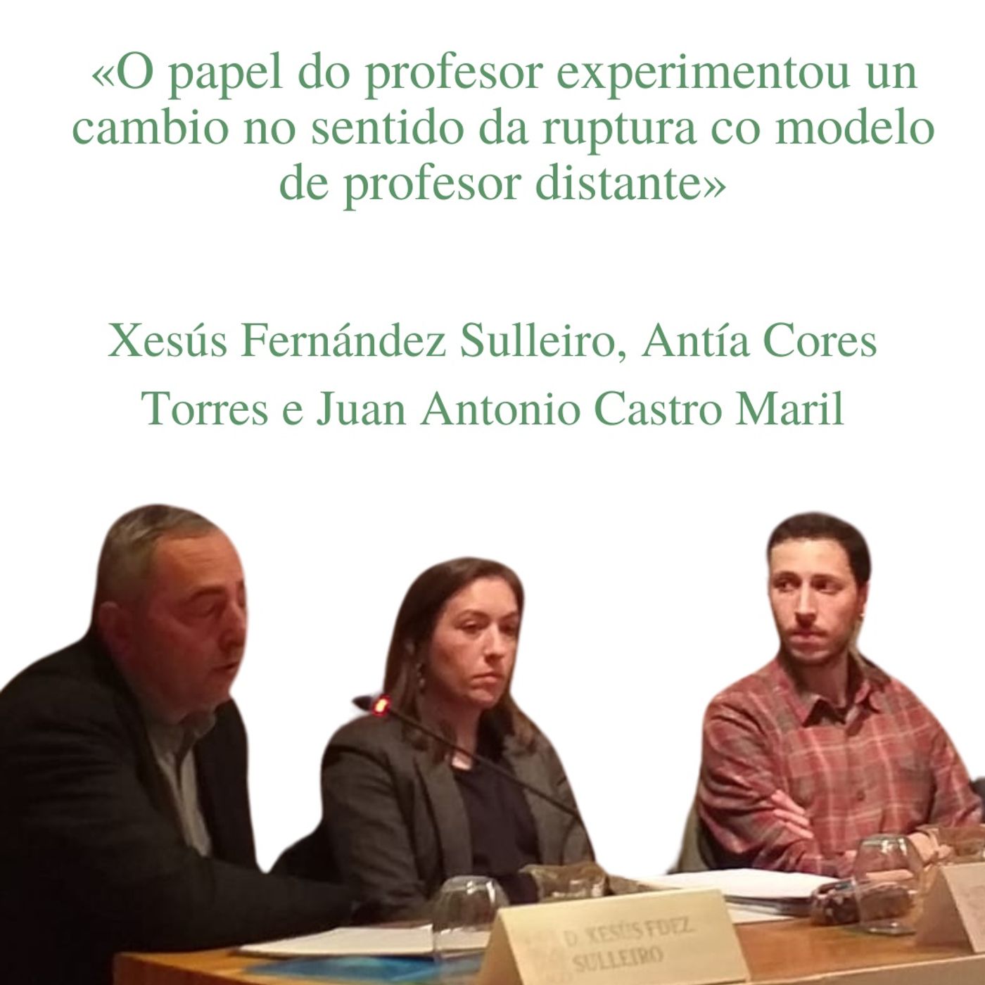 Entrevista a  Xesús Fernández, Antía Cores e Juan Antonio Castro episode artwork