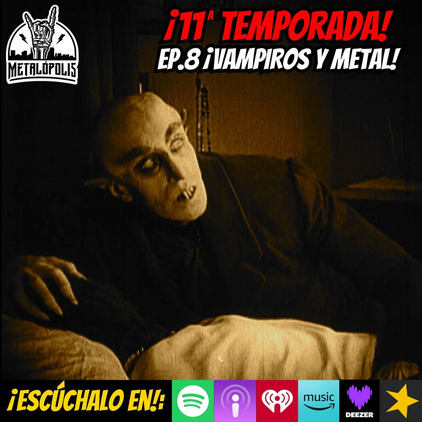 T11-Ep108: Vampiros y metal