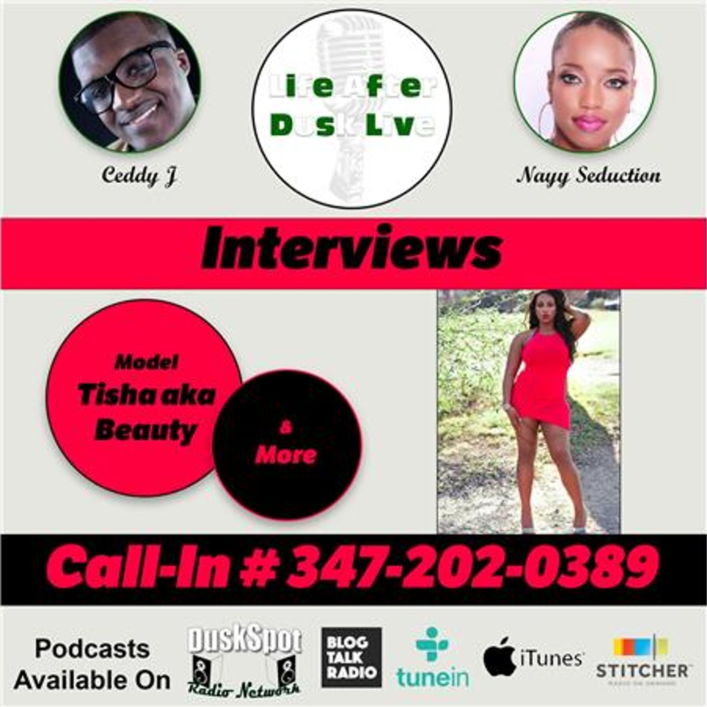 Life After Dusk Live - Tisha aka BeautyTheModel episode artwork