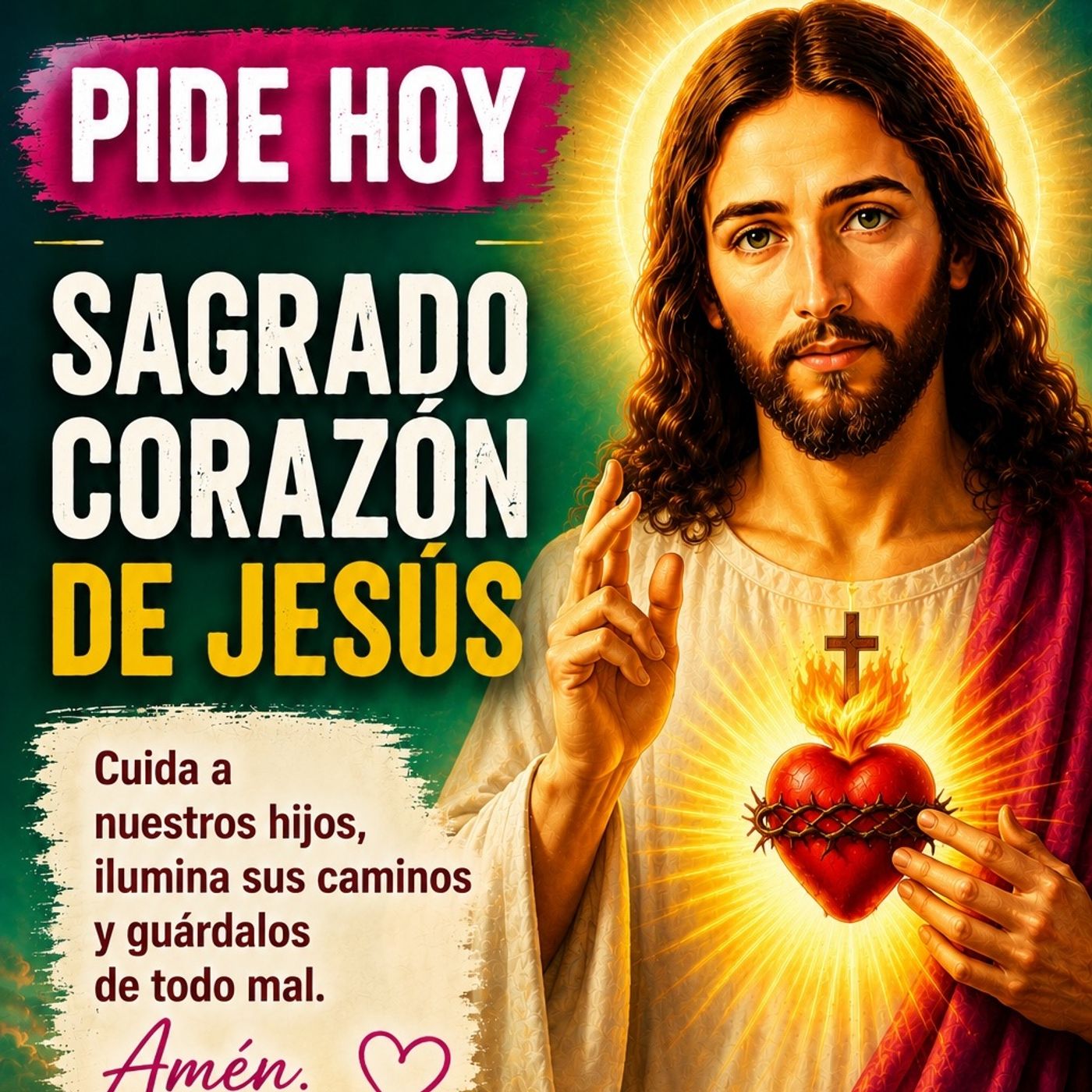 AL SAGRADO CORAZON DE JESUS POR POR NUESTROS  HIJOS DIA 3 episode artwork