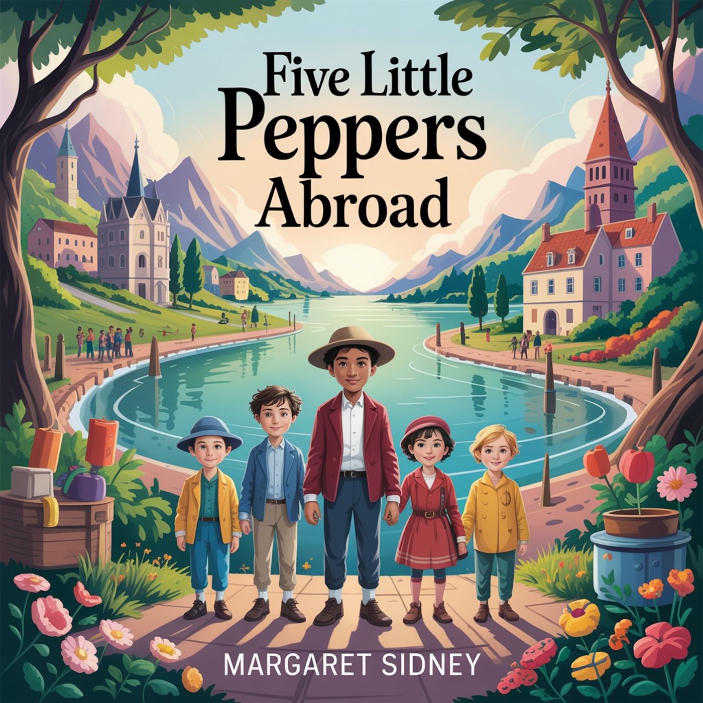 Five Little Peppers Abroad