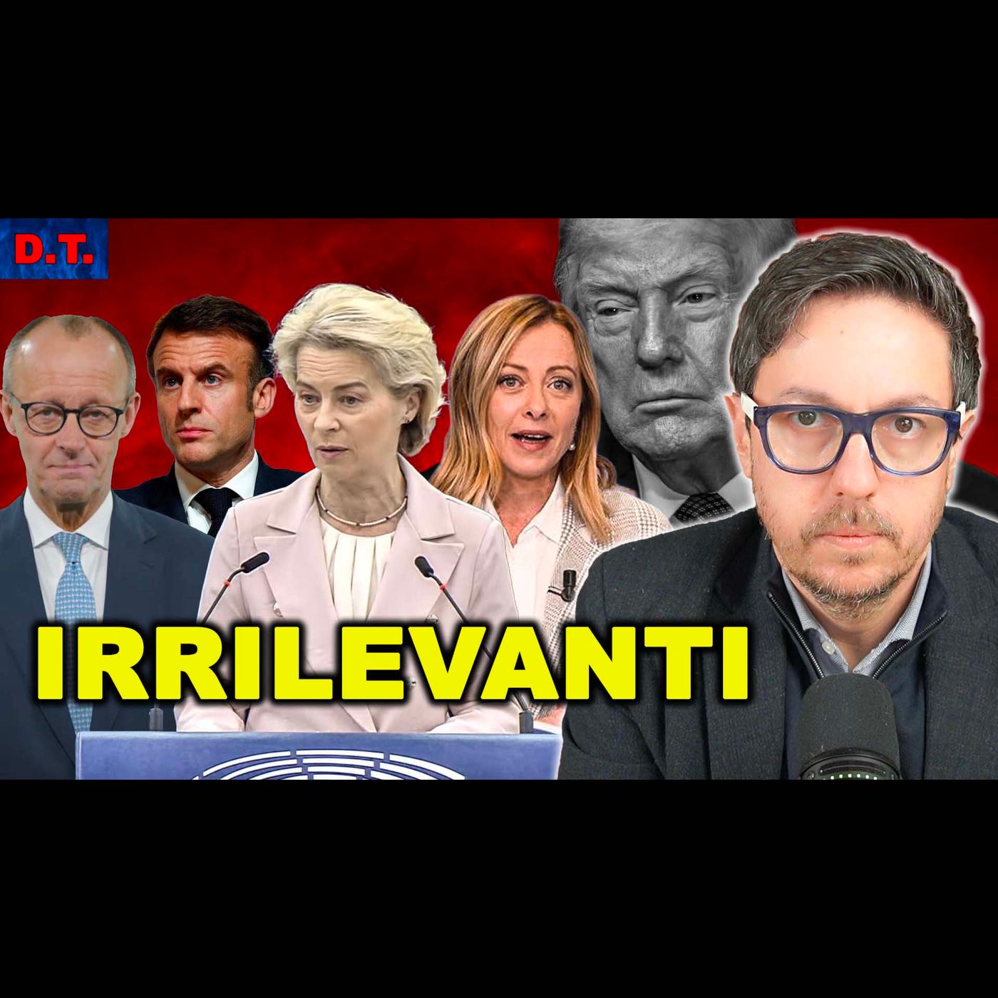 EUROPEI IRRILEVANTI PIGOLANO E TRUMP FA QUELLO CHE VUOLE | DAZI AL 200% ALLA FRANCIA EUROPEI IRRILEVANTI PIGOLANO E TRUMP FA QUELLO CHE VUOLE | DAZI AL 200% ALLA FRANCIA