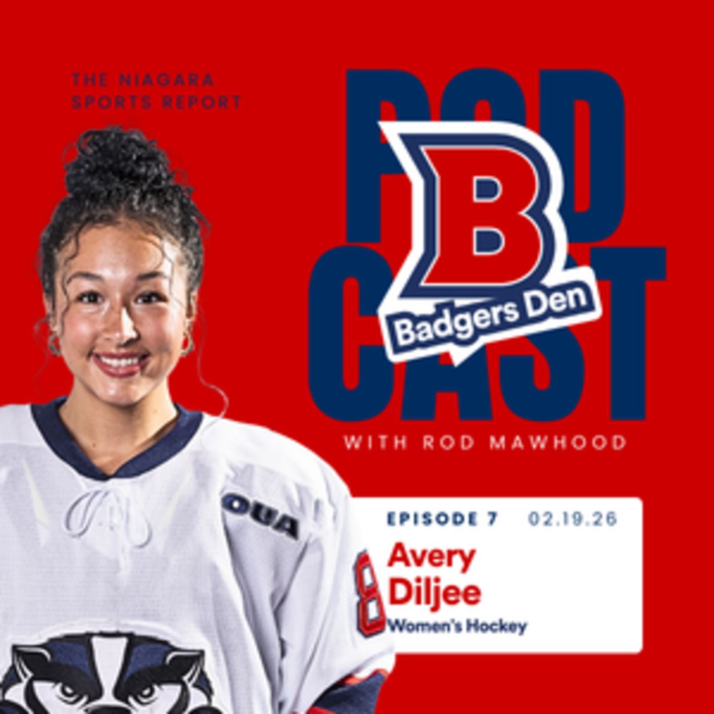 Badgers Den Podcast - Avery Diljee episode artwork