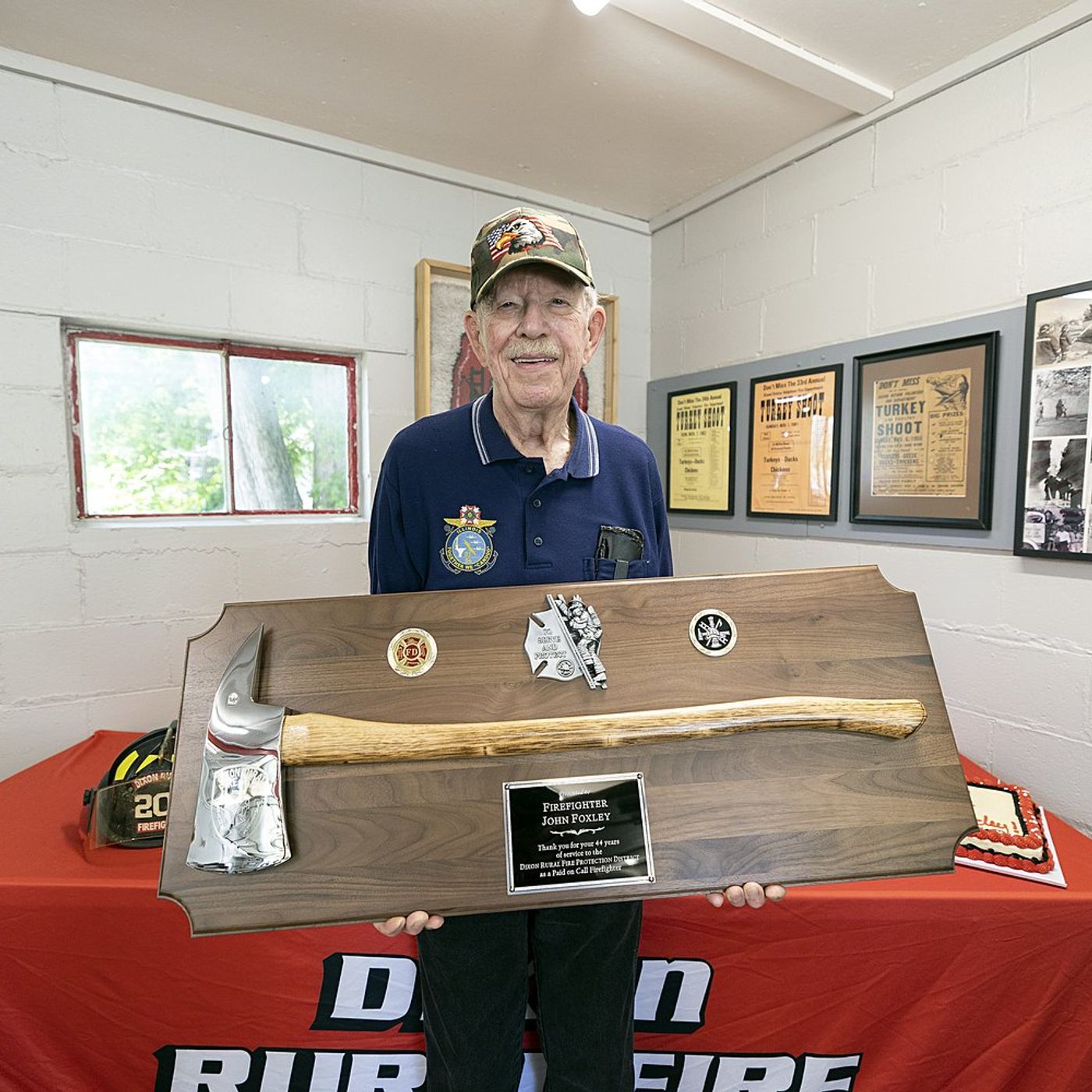 Dixon Rural firefighter honored for 44-year career episode artwork