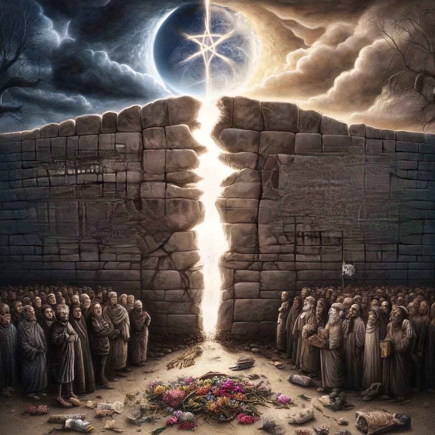 "They say there's enough religion in the world to make men hate each other, but not enough to make them love." episode artwork