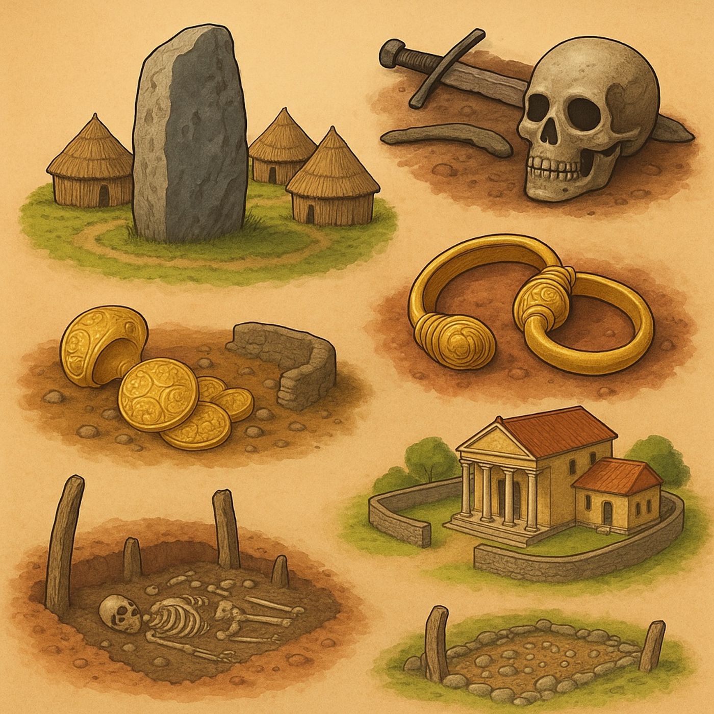 أسرار بريطانيا المدفونة تعيد كتابة التاريخ أسرار بريطانيا المدفونة تعيد كتابة التاريخ