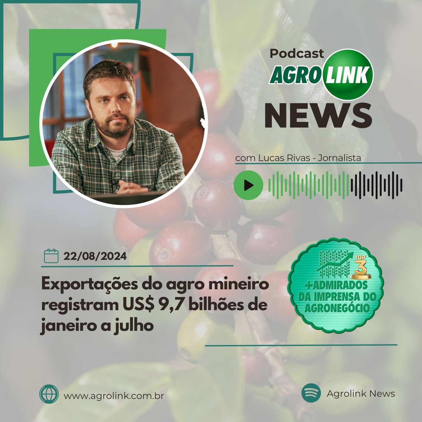 Balança comercial goiana acumula superávit de US$ 4,5 bilhões episode artwork
