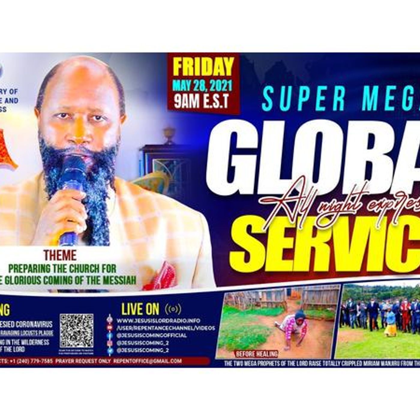 Friday Global Service | May 28th, 2021, THE SECRET MOTIVES OF THE HEART