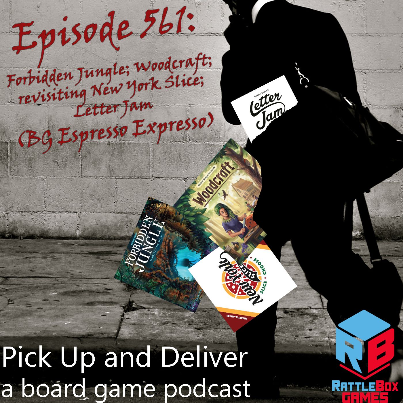 Forbidden Jungle; Woodcraft; New York Slice revisited; Letter Jam