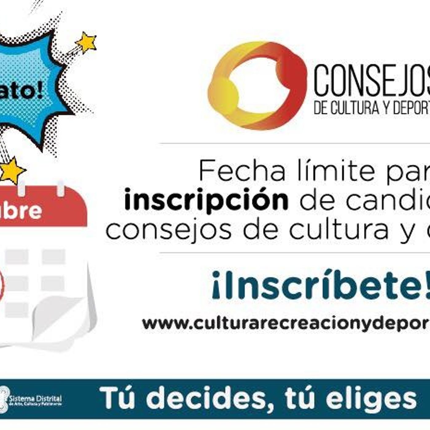 Inscripción candidatos para los Consejos de cultura y deporte de Bogotá episode artwork