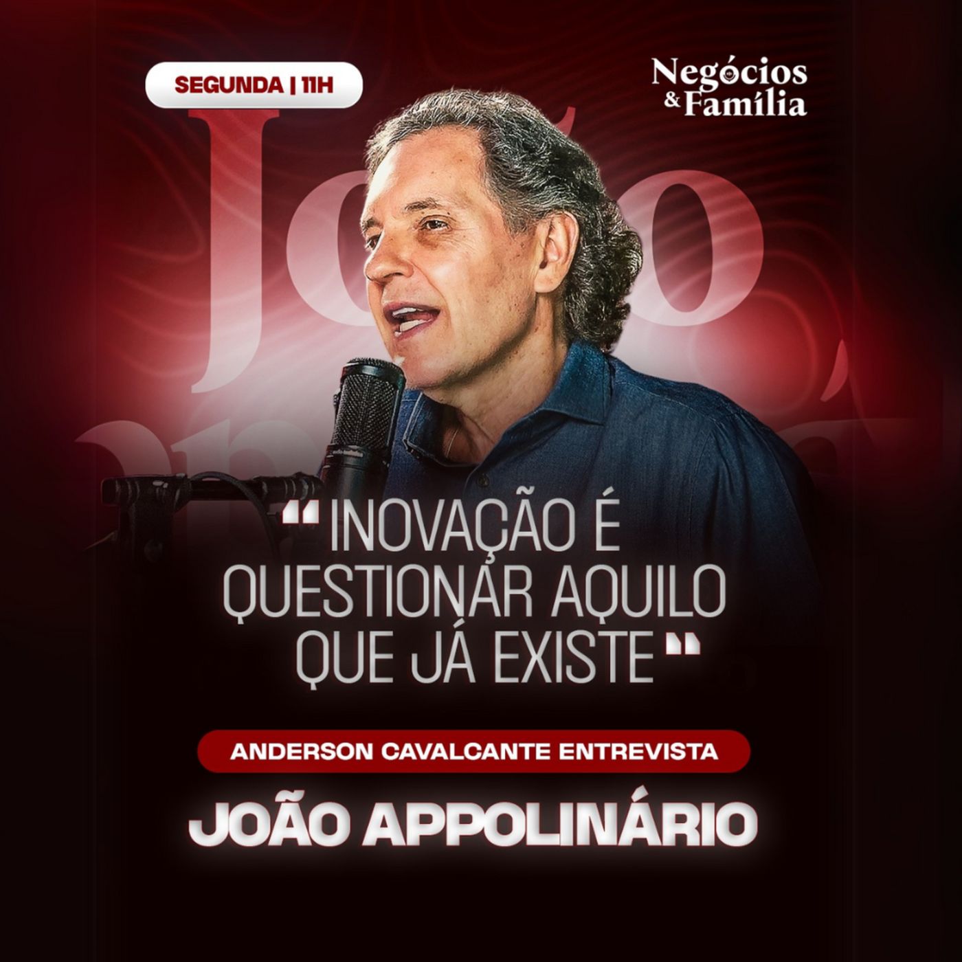 INOVAR é QUESTIONAR aquilo que já EXISTE - Clipe #04 - João Appolinário episode artwork