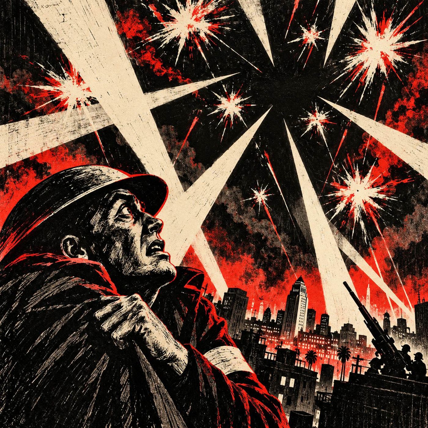 Terrifying & True | The Battle of Los Angeles — 1,400 Shells, No Enemy Aircraft