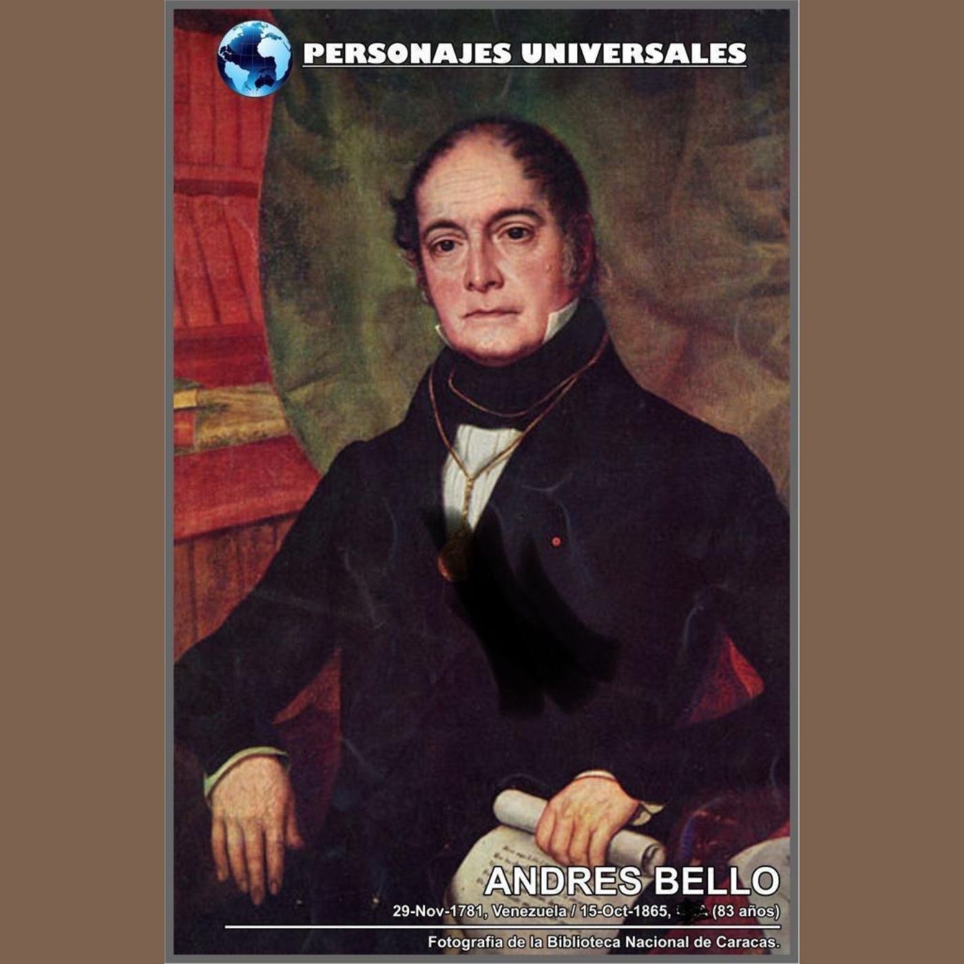 Andres Bello Biografia 15 de Personajes Universales por Carlos Laya episode artwork
