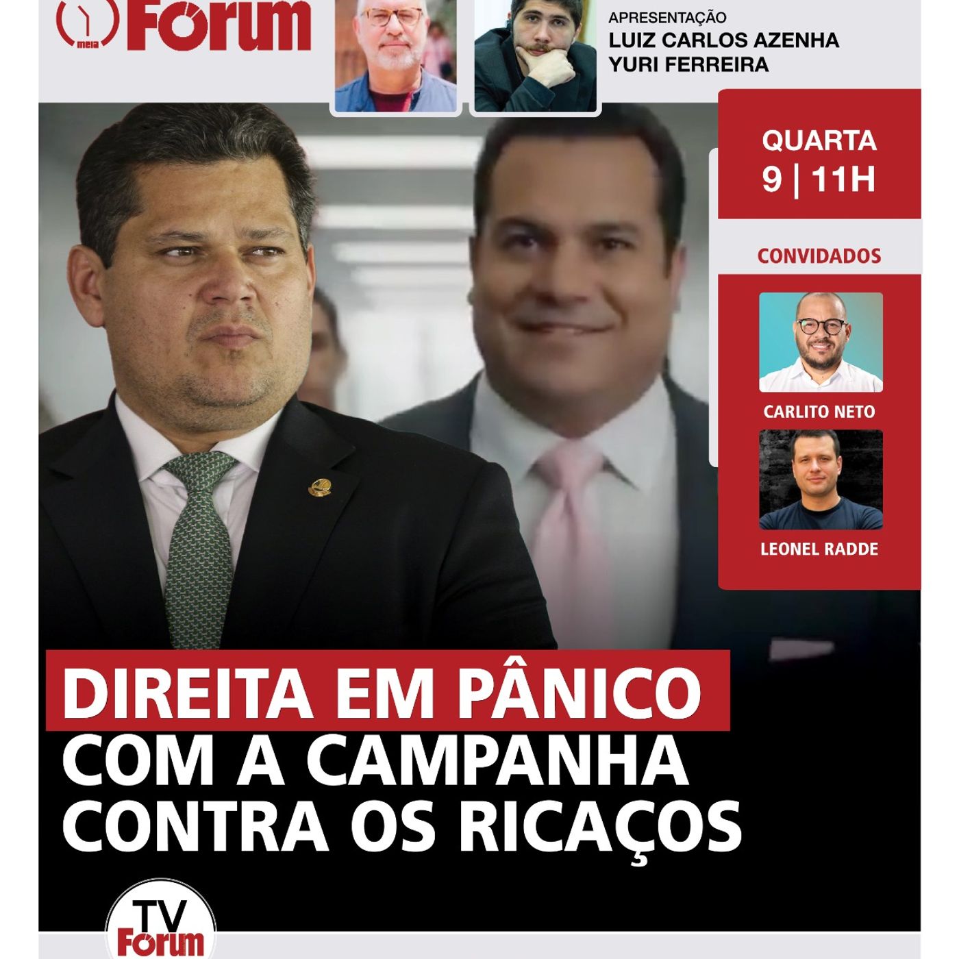Campanha contra os ricaços chega a Alcolumbre, que surta por aumento de deputados | 09.07.25 episode artwork