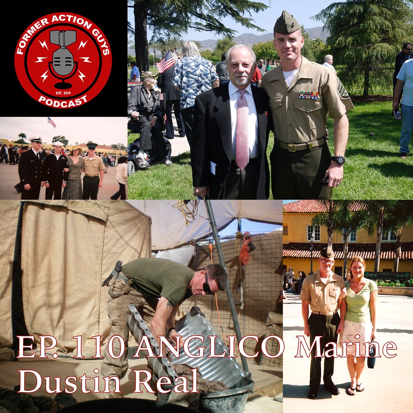 Ep. 110 | Dustin Real | ANGLICO Marine, JTAC, OEF Veteran, and Fire Support Instructor episode artwork