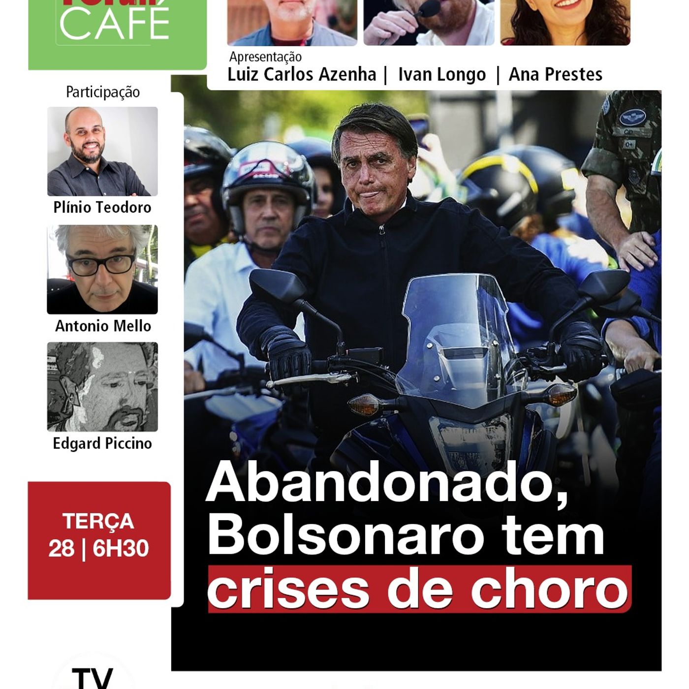 Carlos Bolsonaro fala em "manter o pai vivo" em meio à depressão | 28.10.25