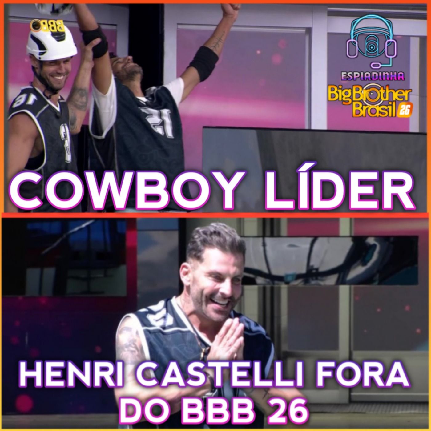 ALBERTO COWBOY É O PRIMEIRO LÍDER! + Henri Castelli foi DESCLASSIFICADO + Milena vs Sol | BBB 26