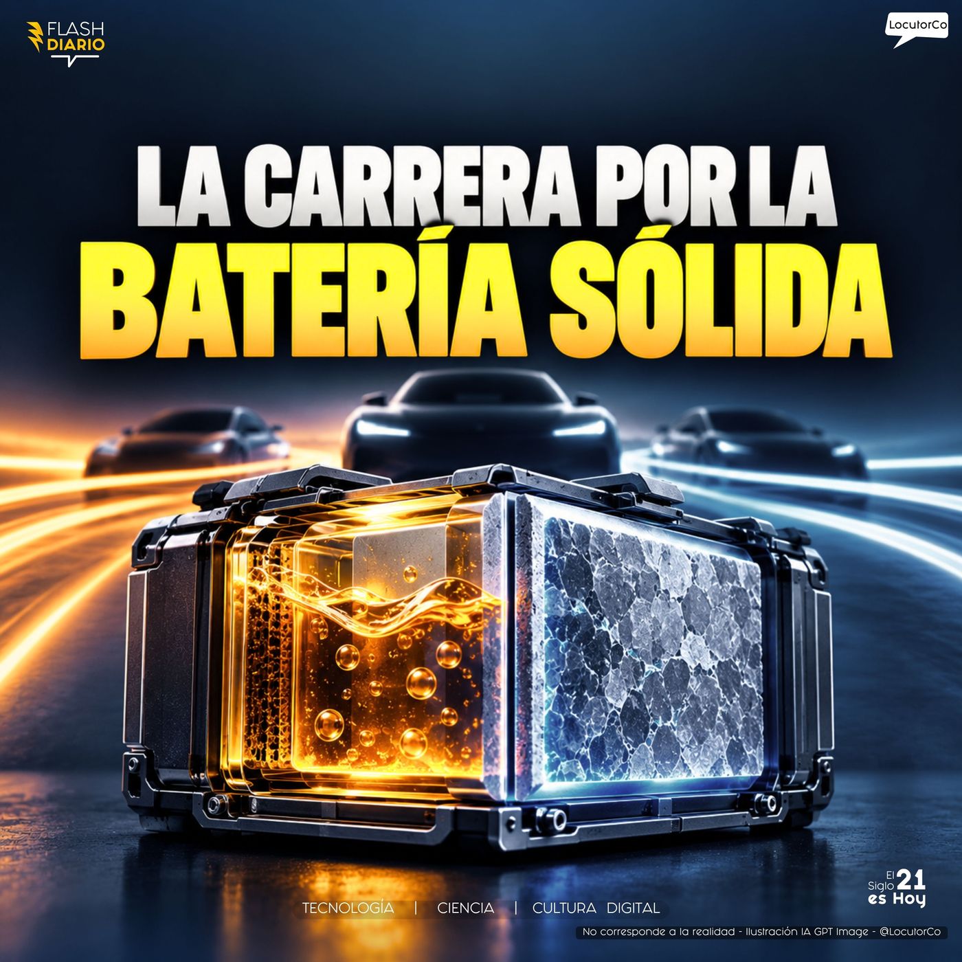 La carrera por la batería sólida