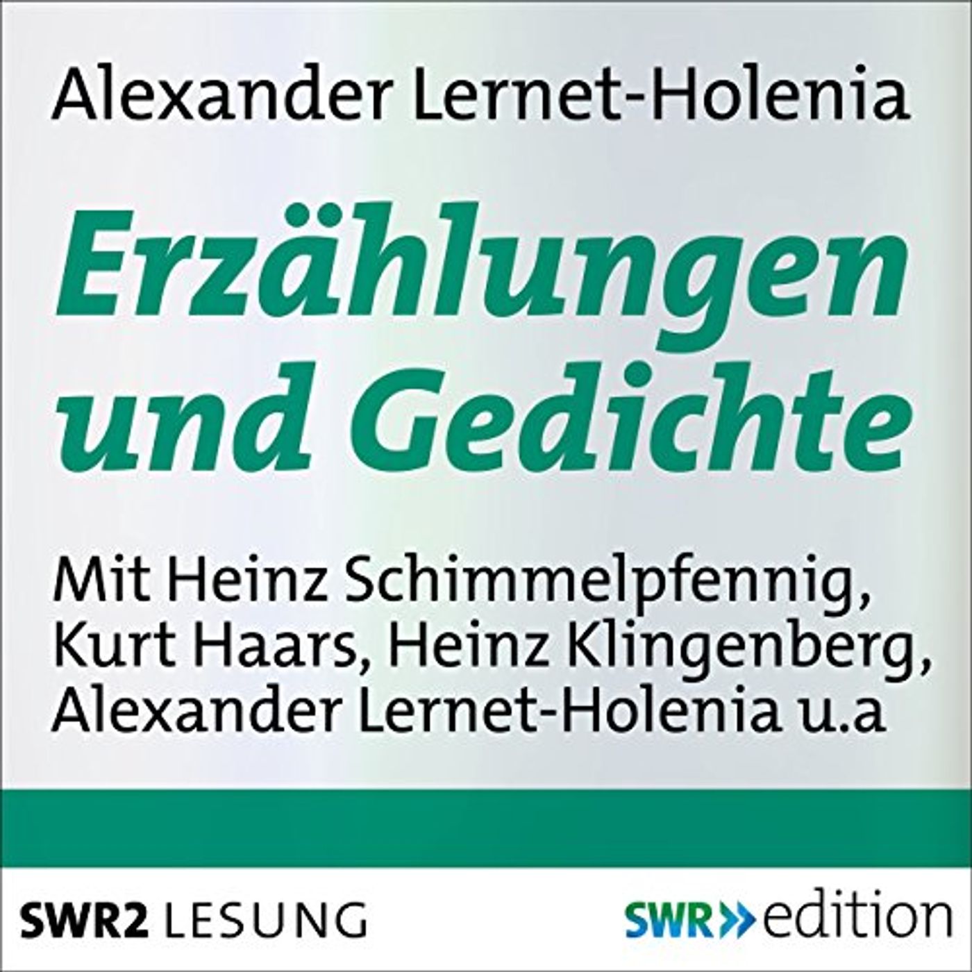 Erzählungen und Gedichte von Alexander Lernet-Holenia |  Kostenloses Hörbuch
